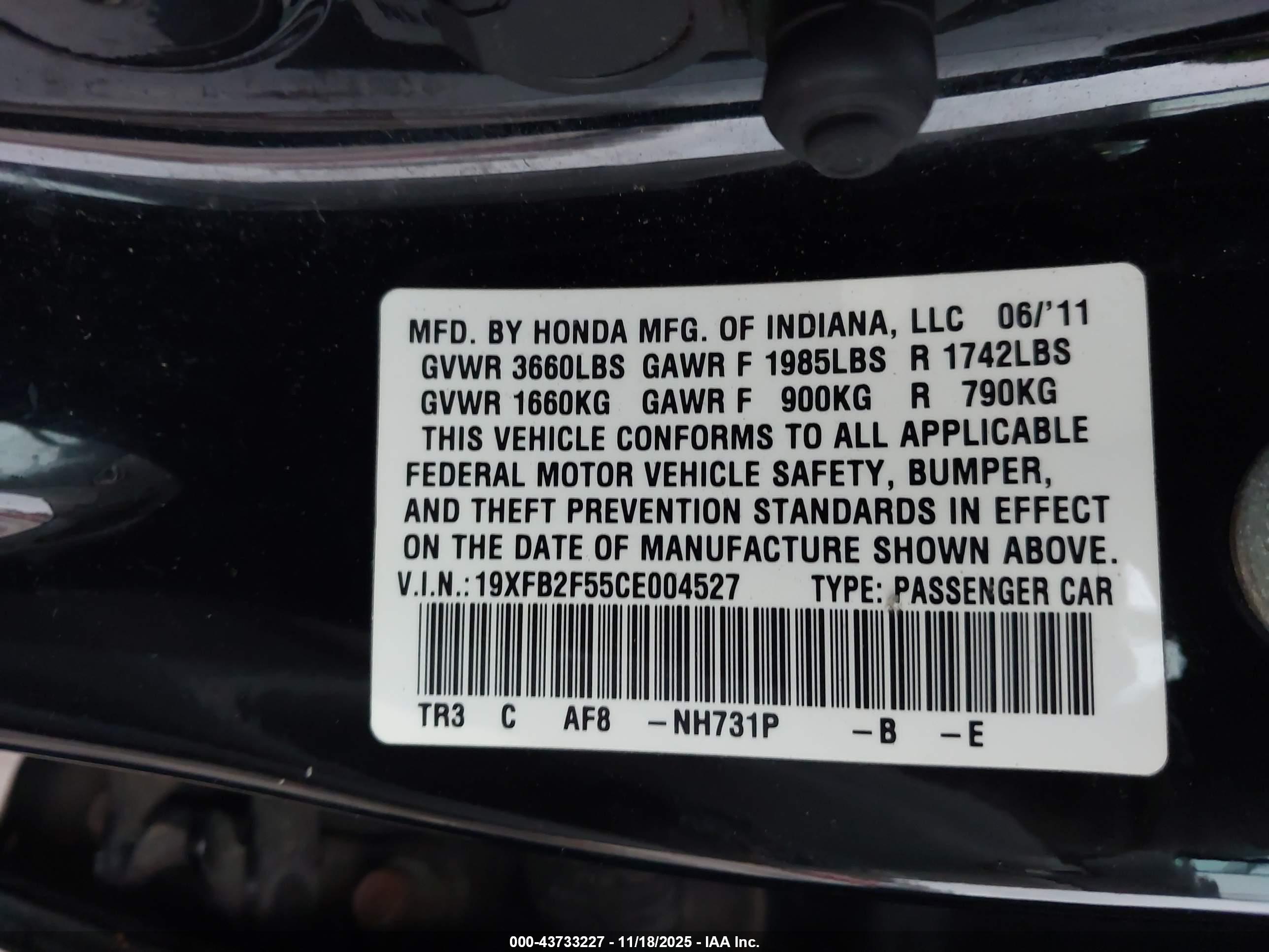 HONDA CIVIC image 9