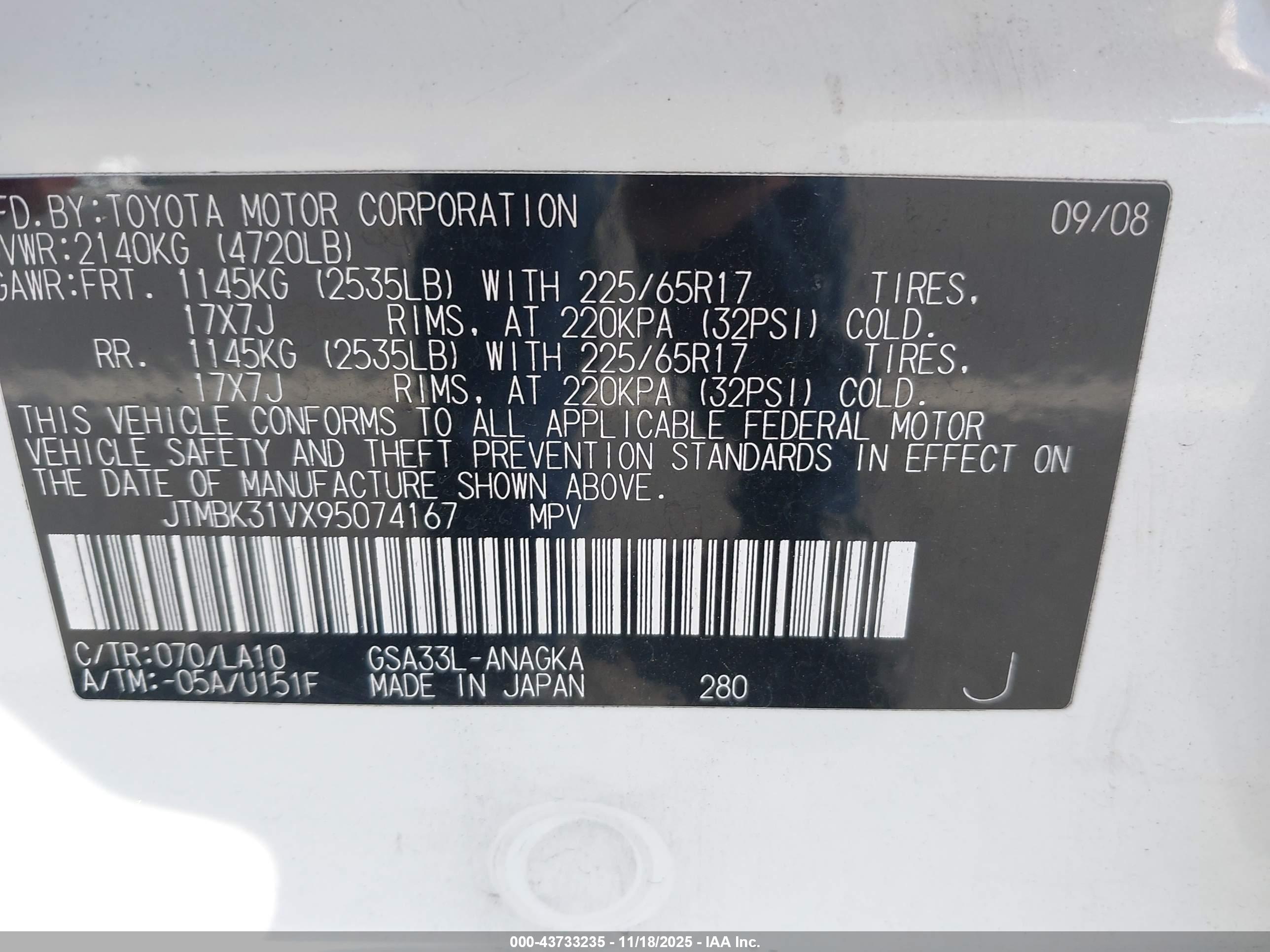 TOYOTA RAV4 image 9