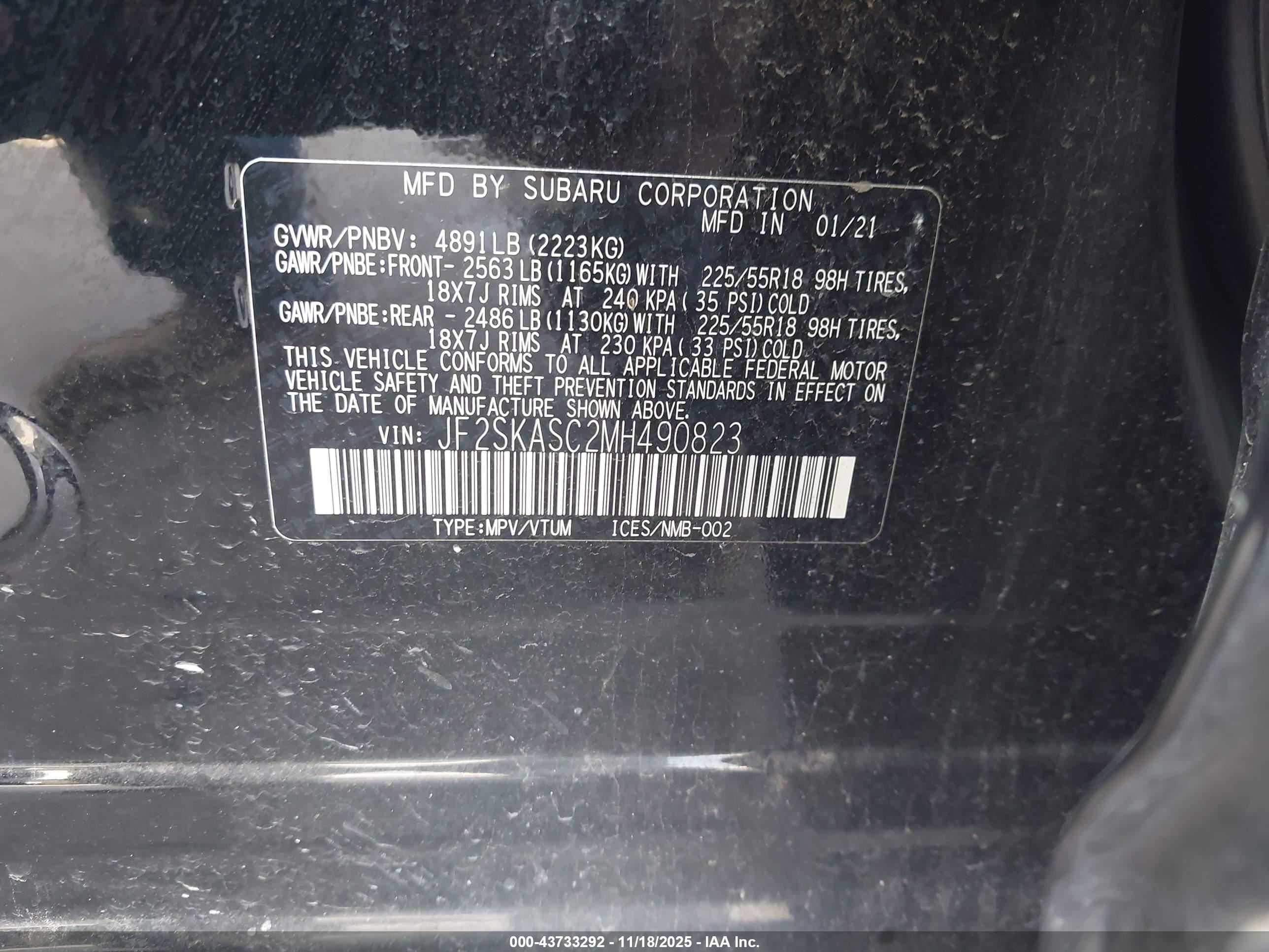 SUBARU FORESTER image 9