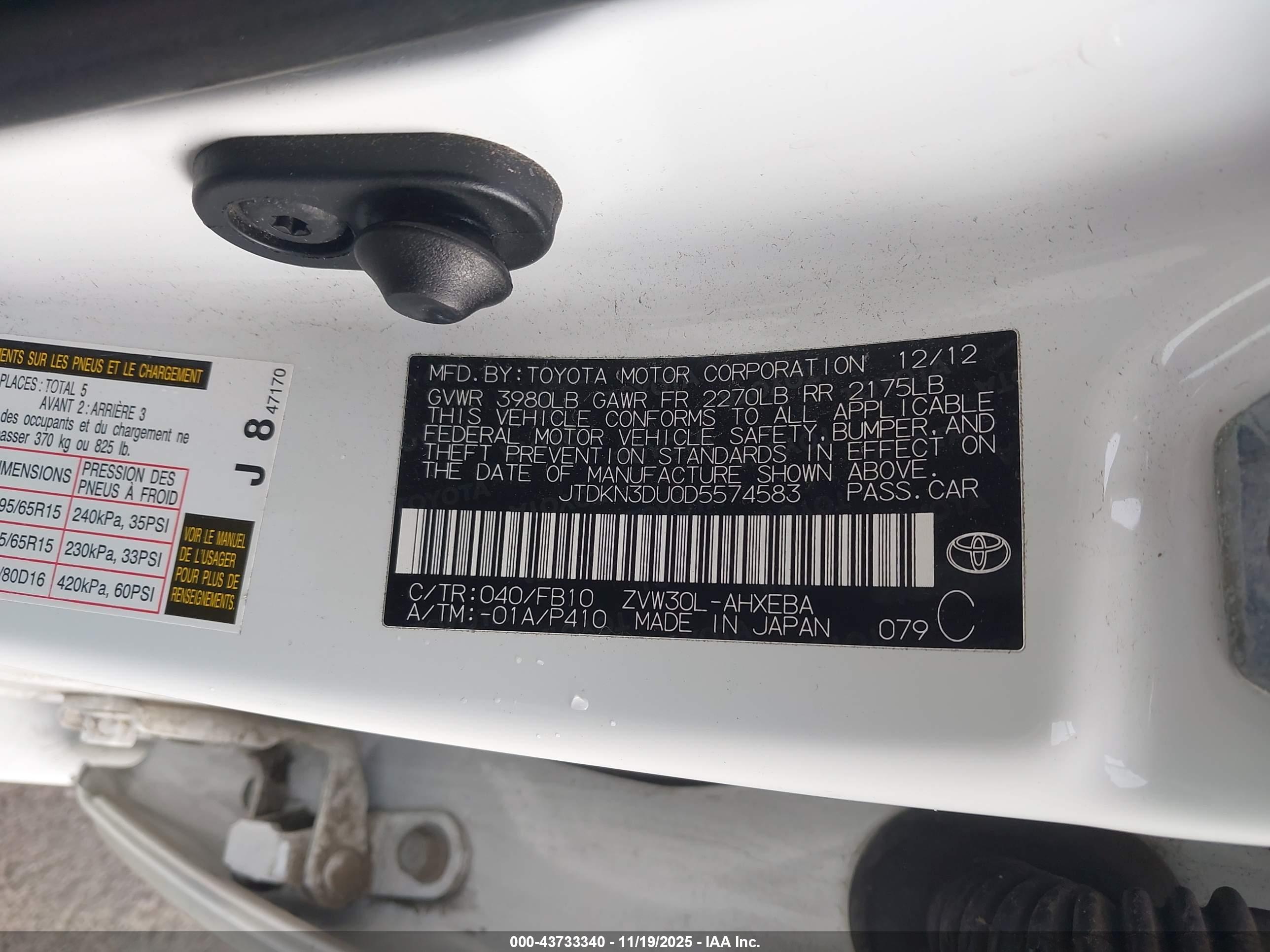 TOYOTA PRIUS image 9