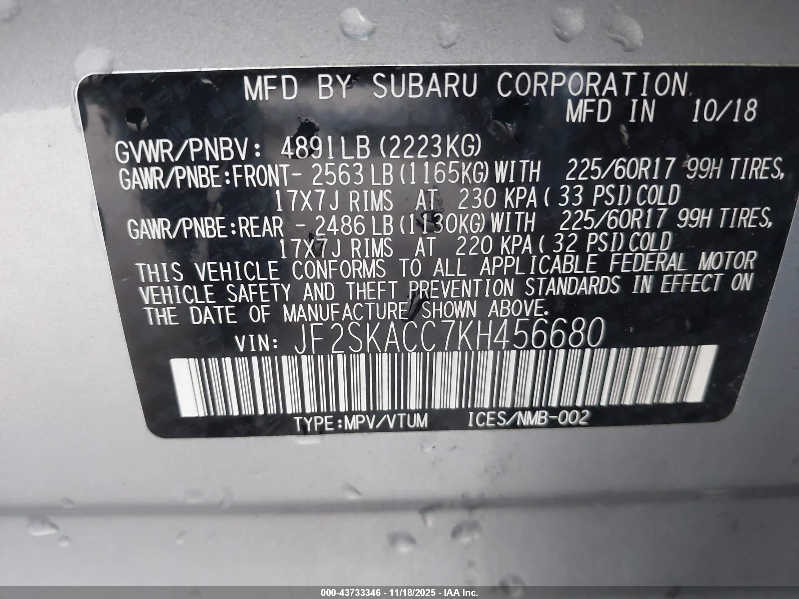 SUBARU FORESTER image 9