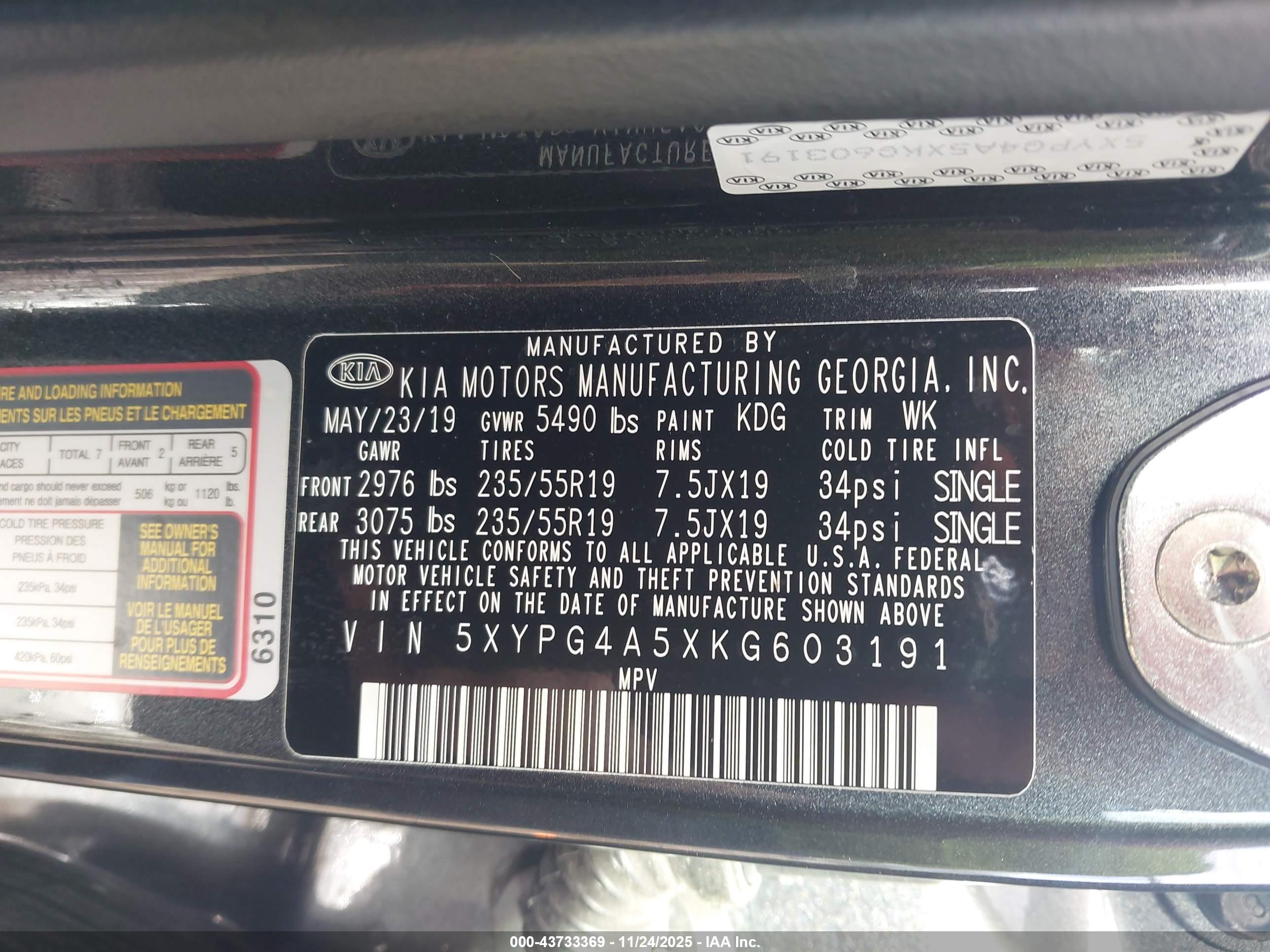 KIA SORENTO image 9