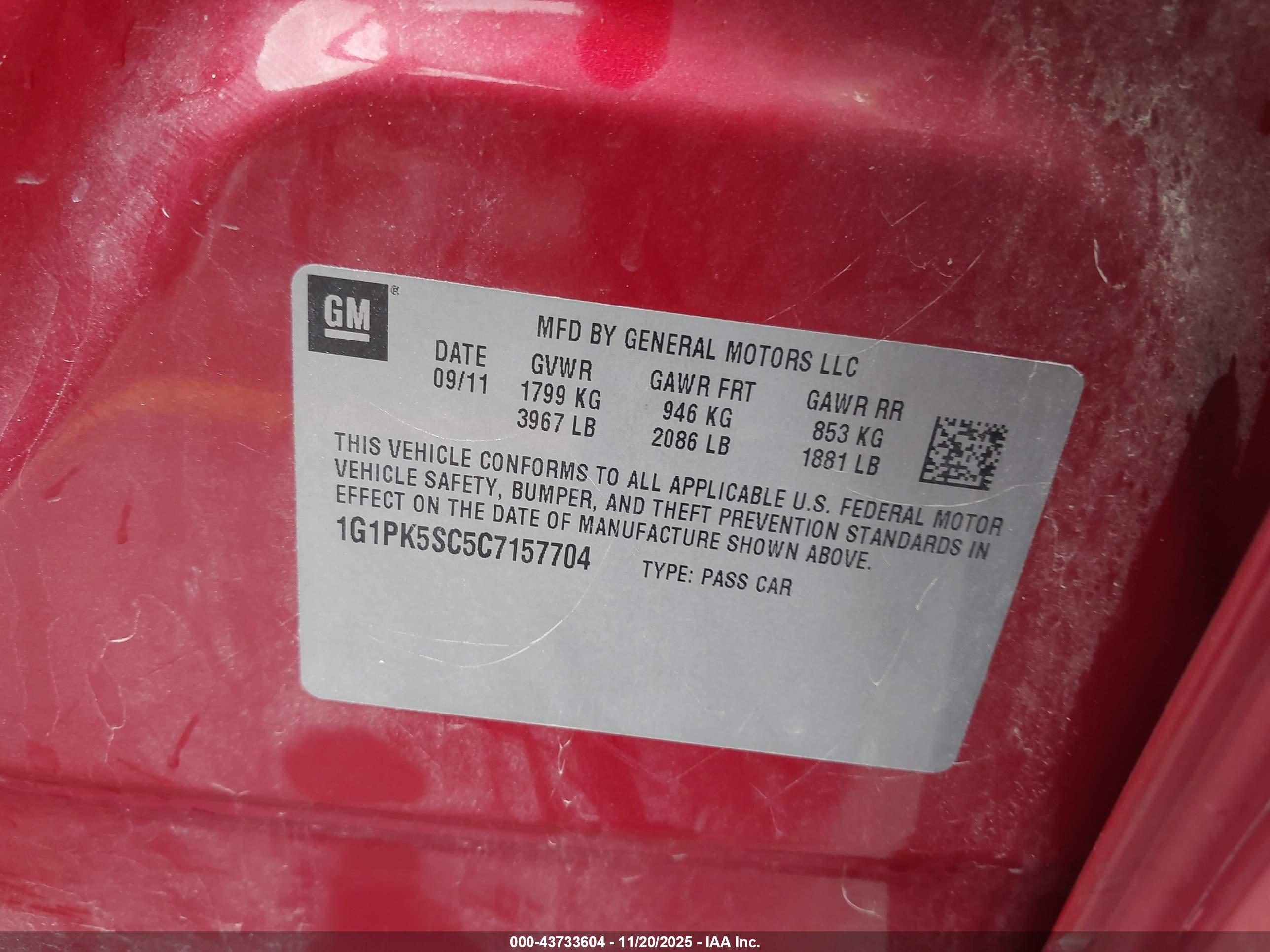 CHEVROLET CRUZE image 9