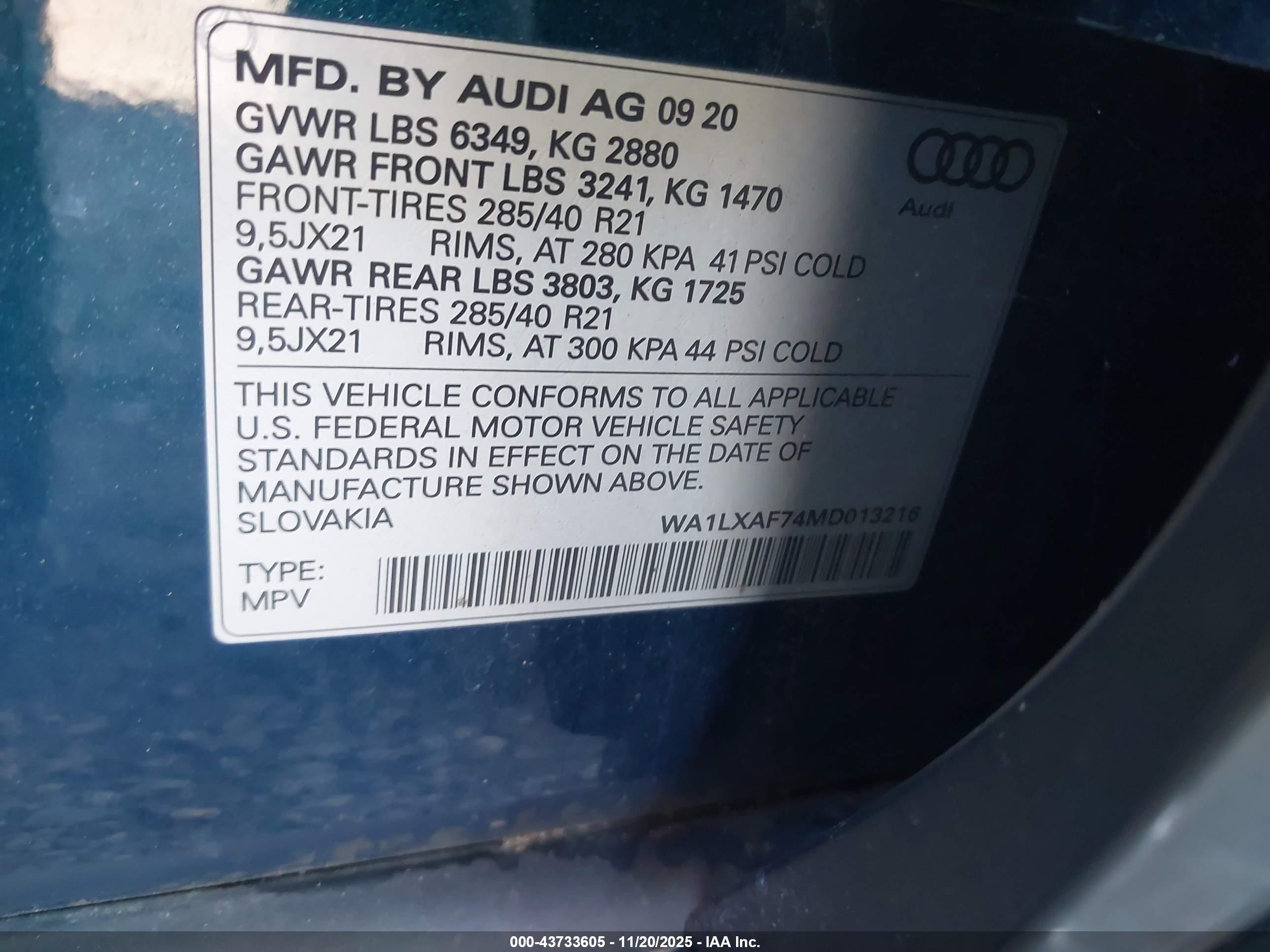 AUDI Q7 image 9