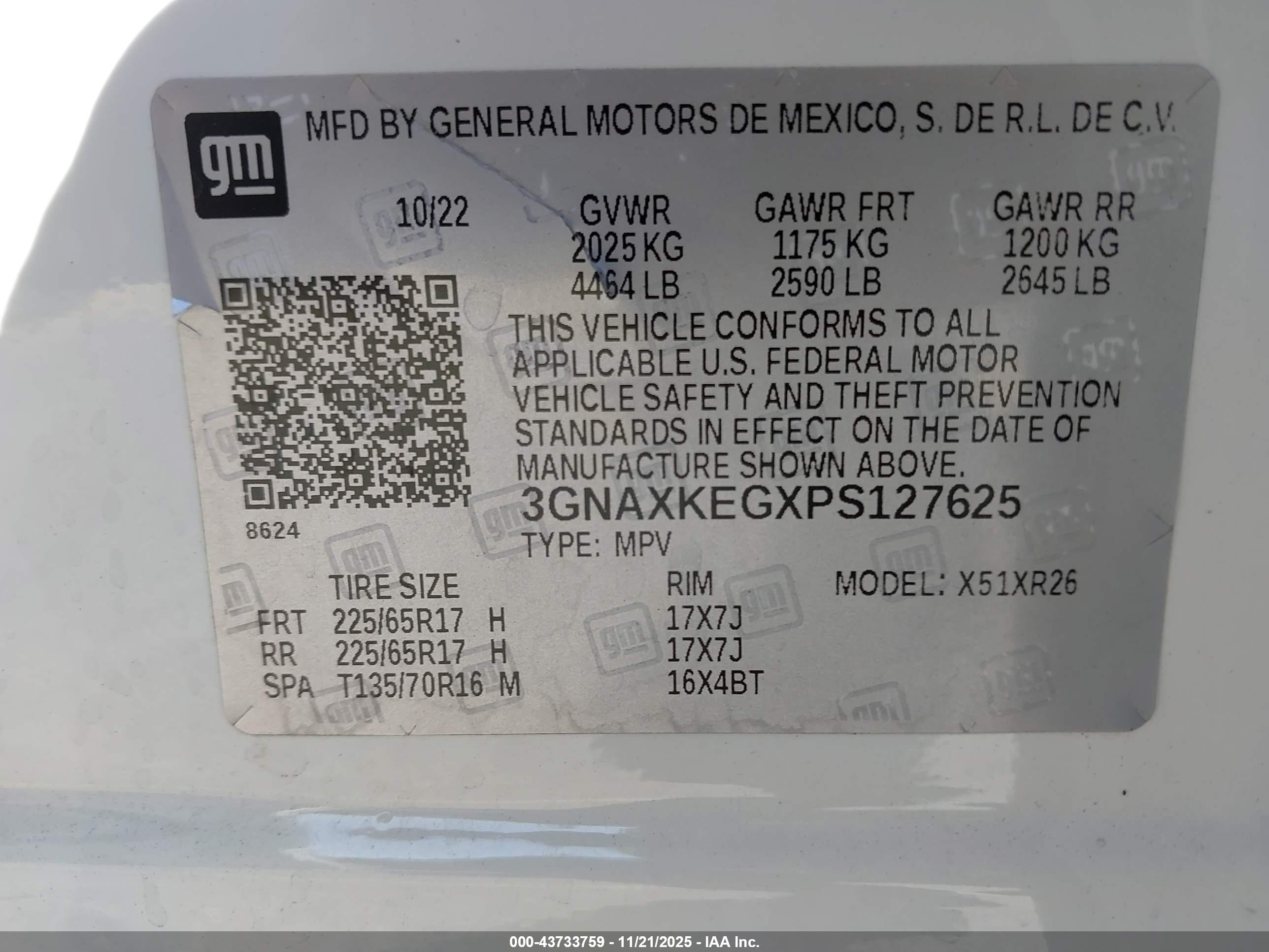 CHEVROLET EQUINOX image 9