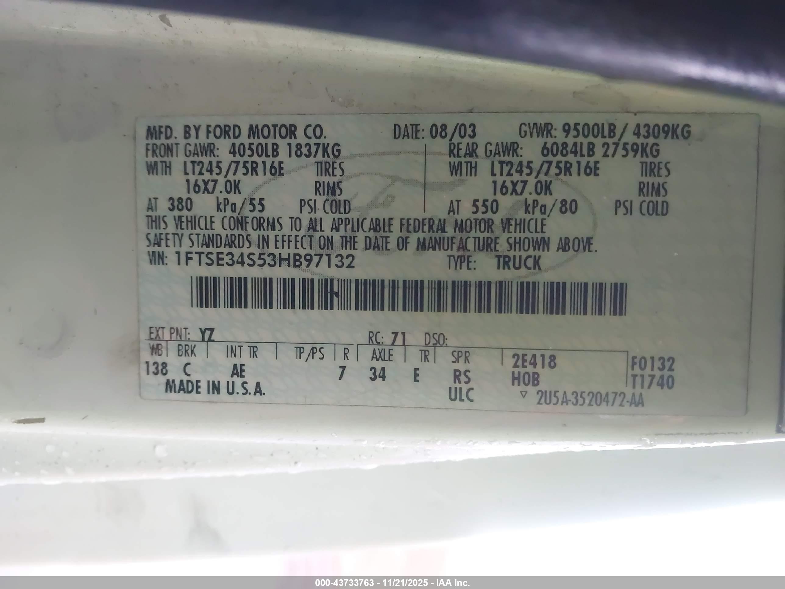 FORD E-350 image 9