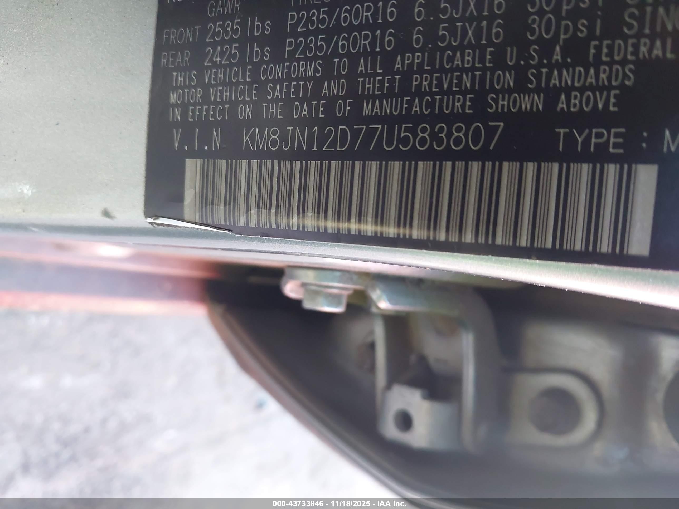 HYUNDAI TUCSON image 9