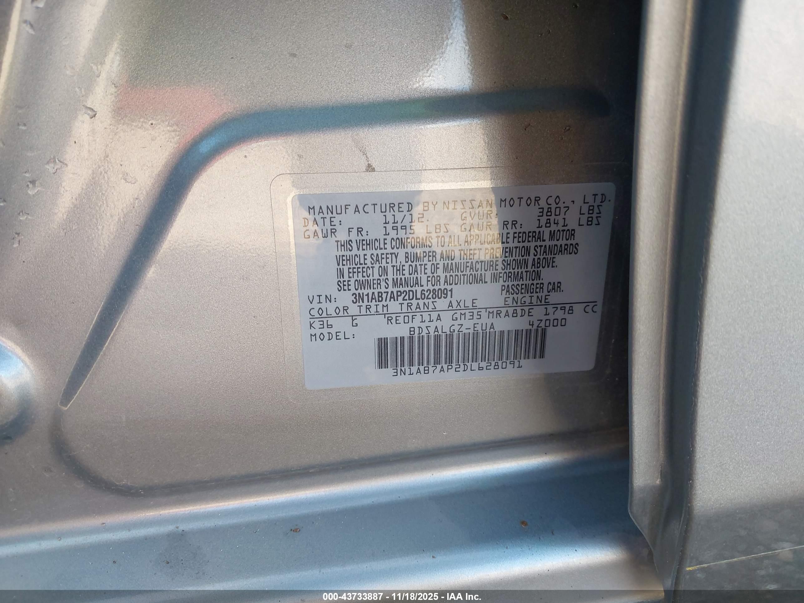 NISSAN SENTRA image 9
