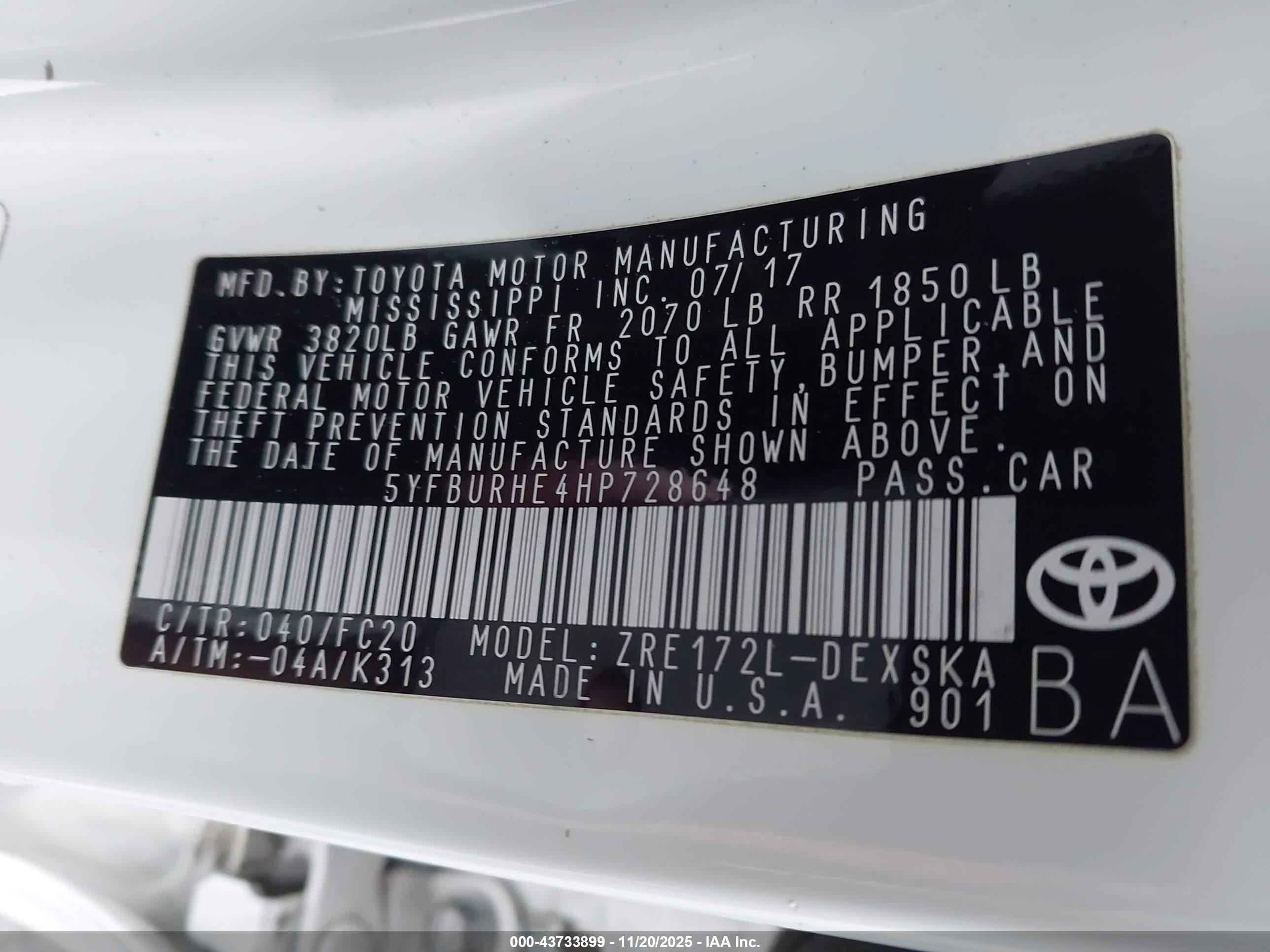 TOYOTA COROLLA image 9