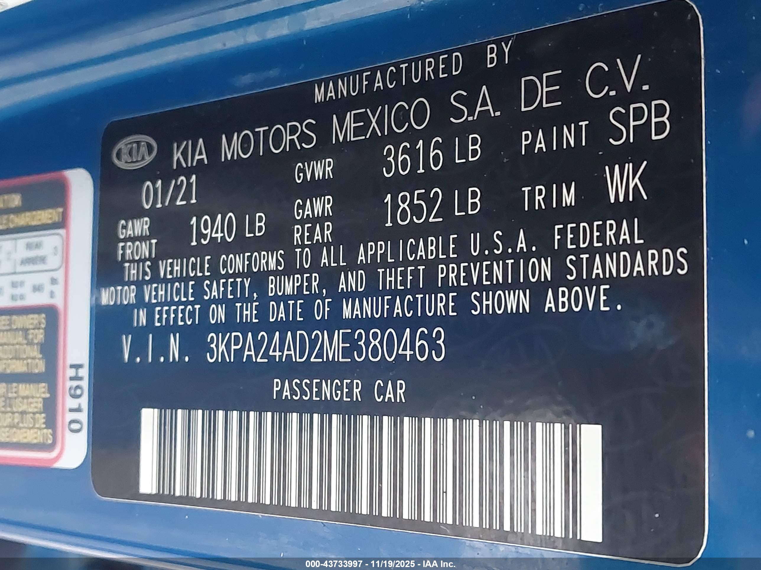 KIA RIO image 9