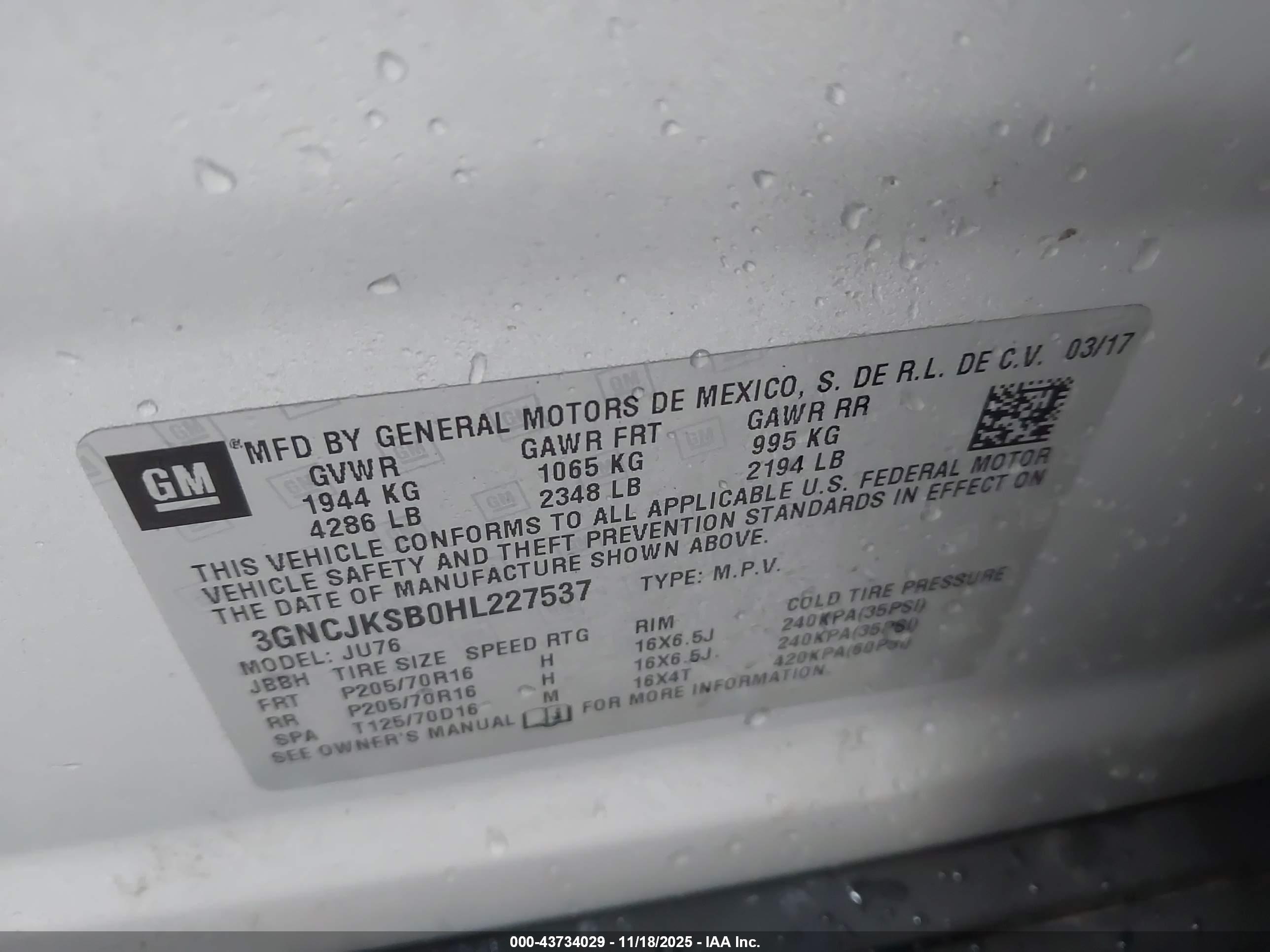 CHEVROLET TRAX image 9
