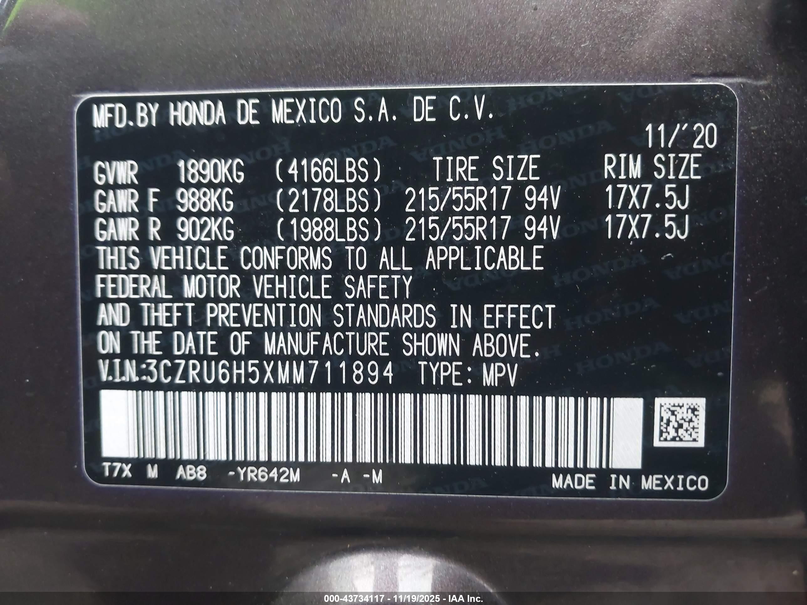 HONDA HR-V image 9