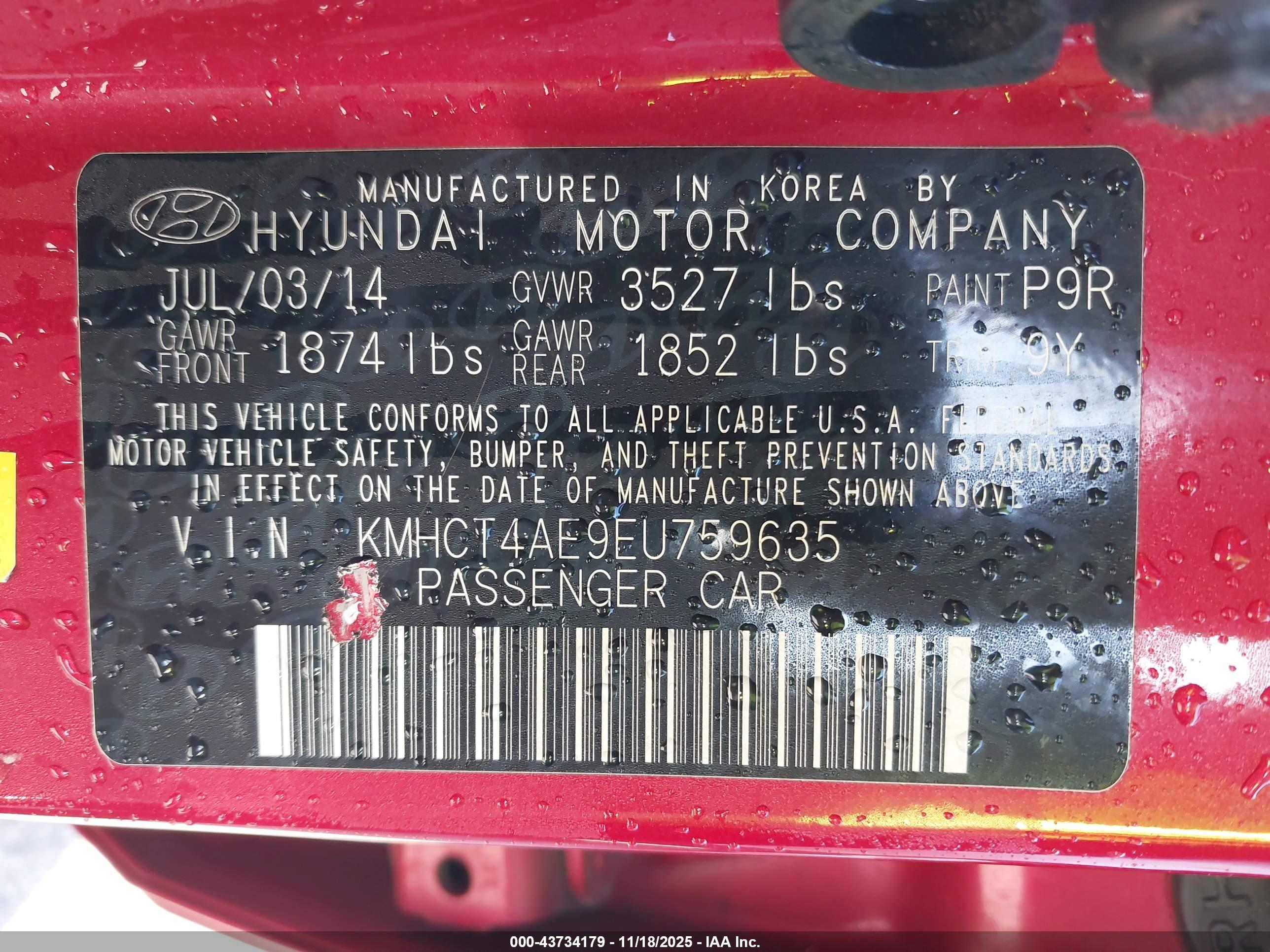 HYUNDAI ACCENT image 9