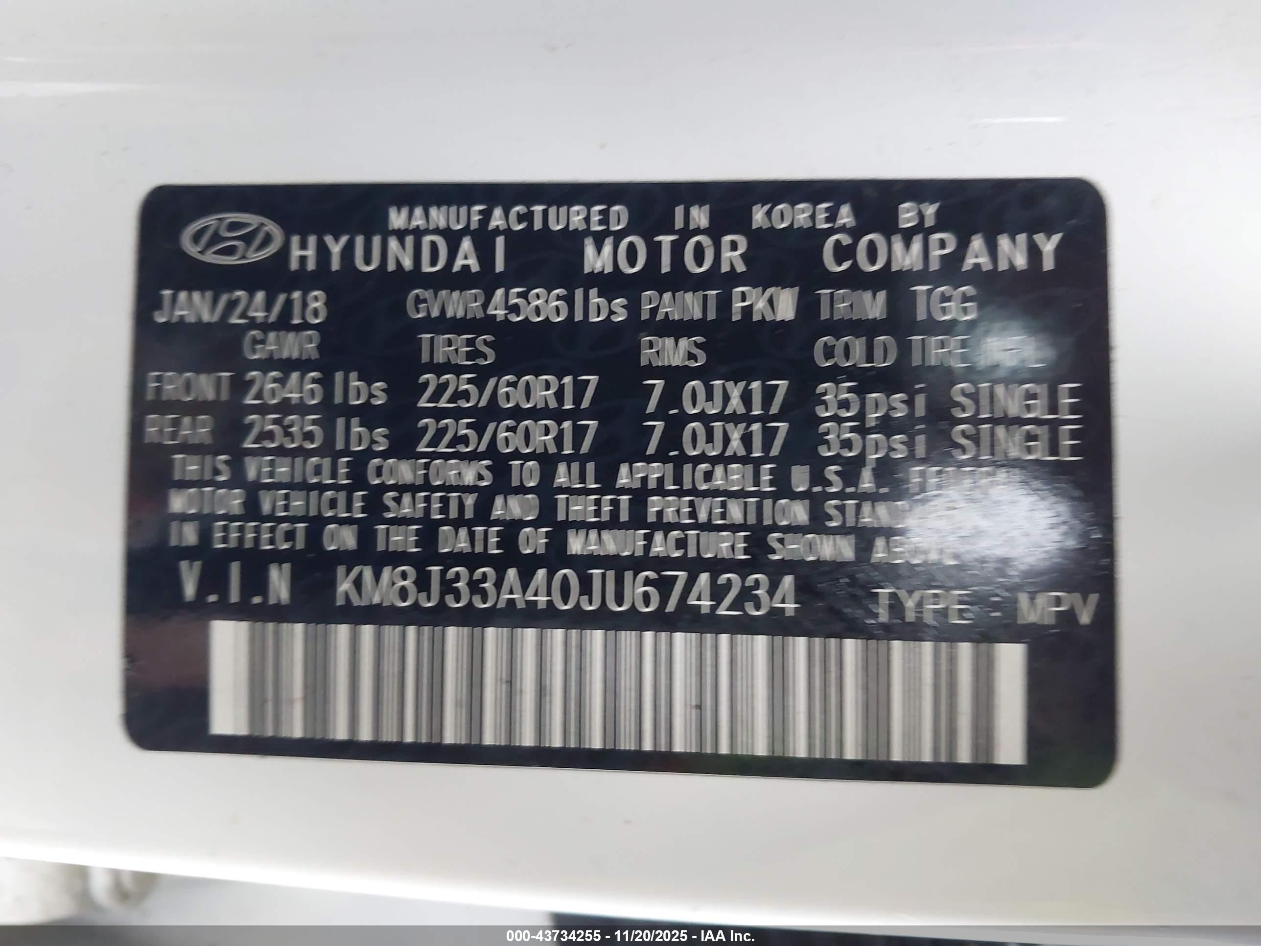 HYUNDAI TUCSON image 9