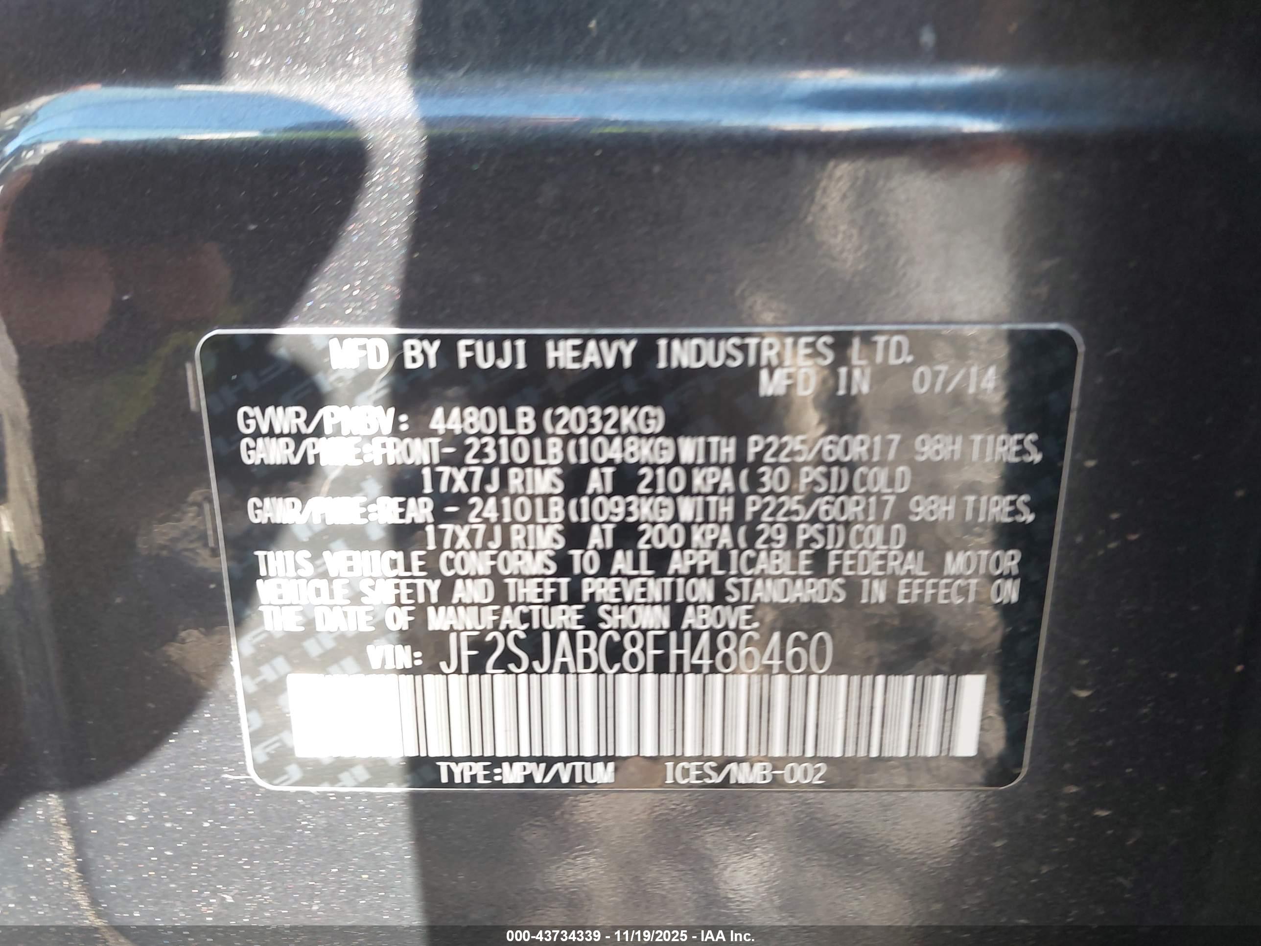 SUBARU FORESTER image 9