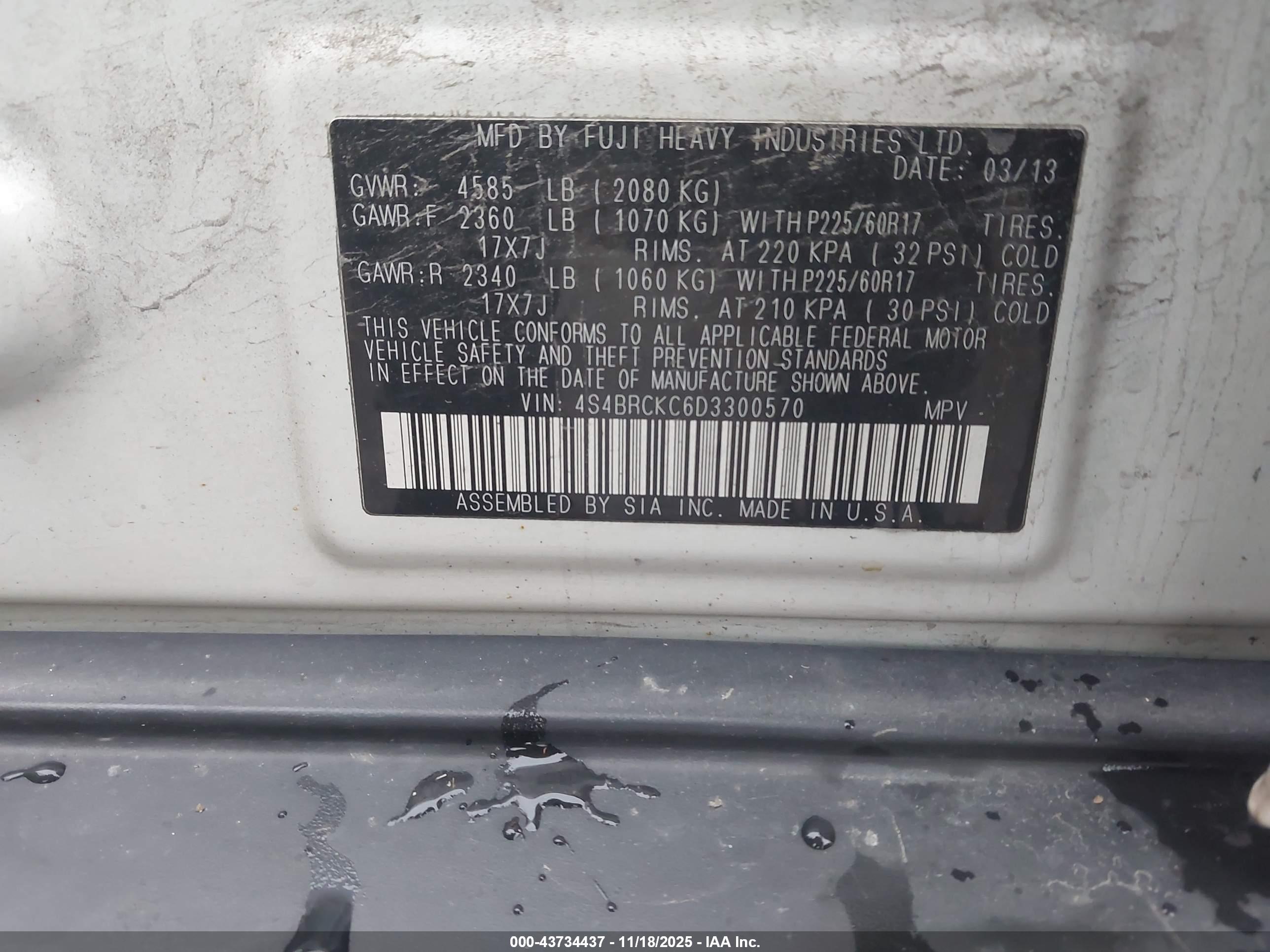SUBARU OUTBACK image 9
