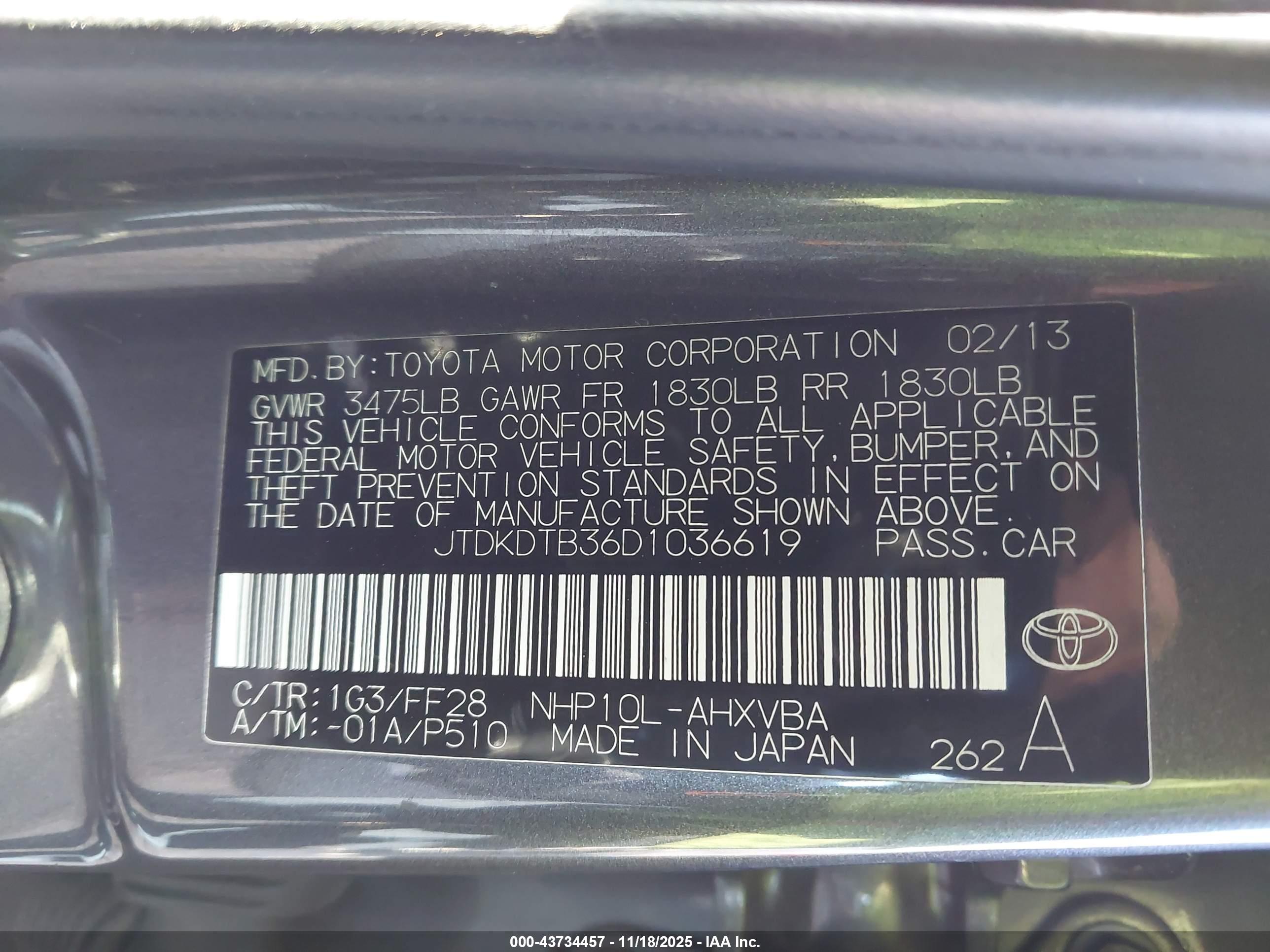 TOYOTA PRIUS image 9