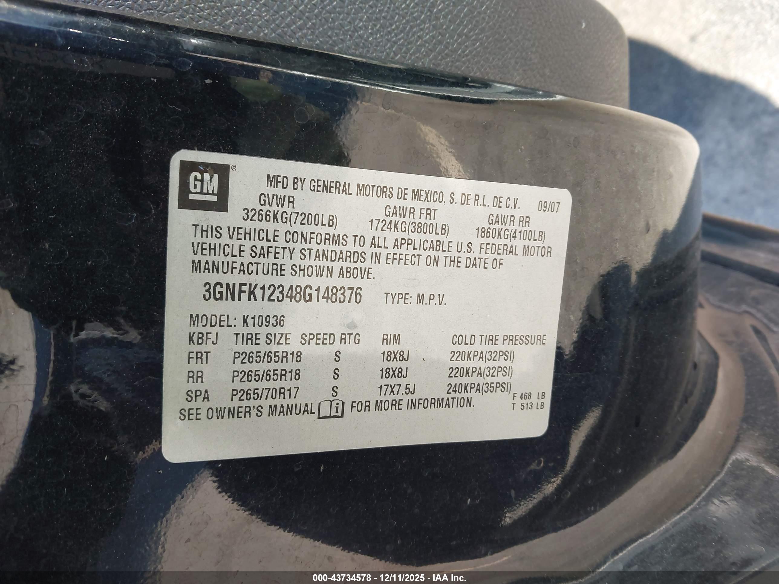 CHEVROLET AVALANCHE image 9