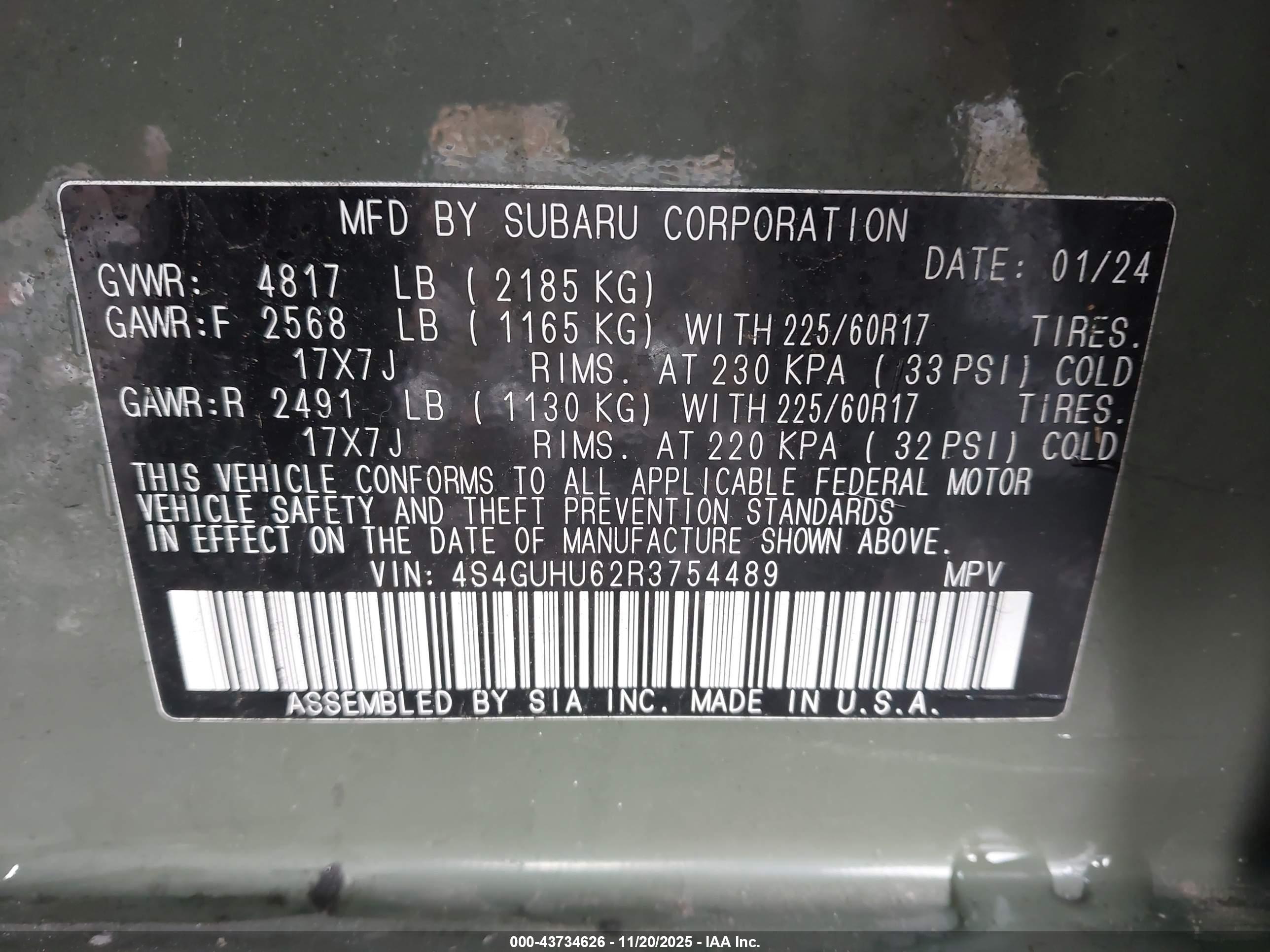 SUBARU CROSSTREK image 9
