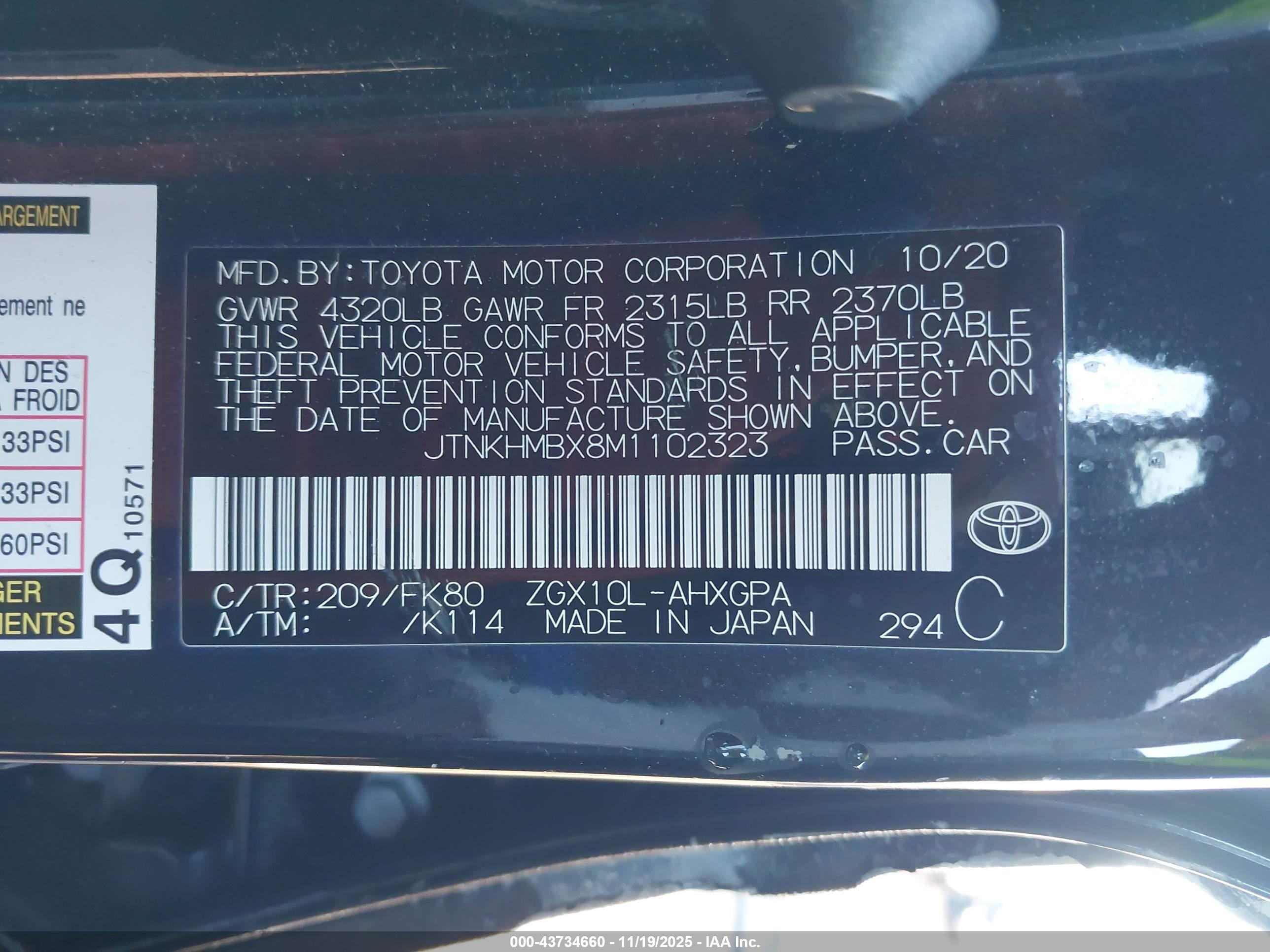 TOYOTA C-HR image 9