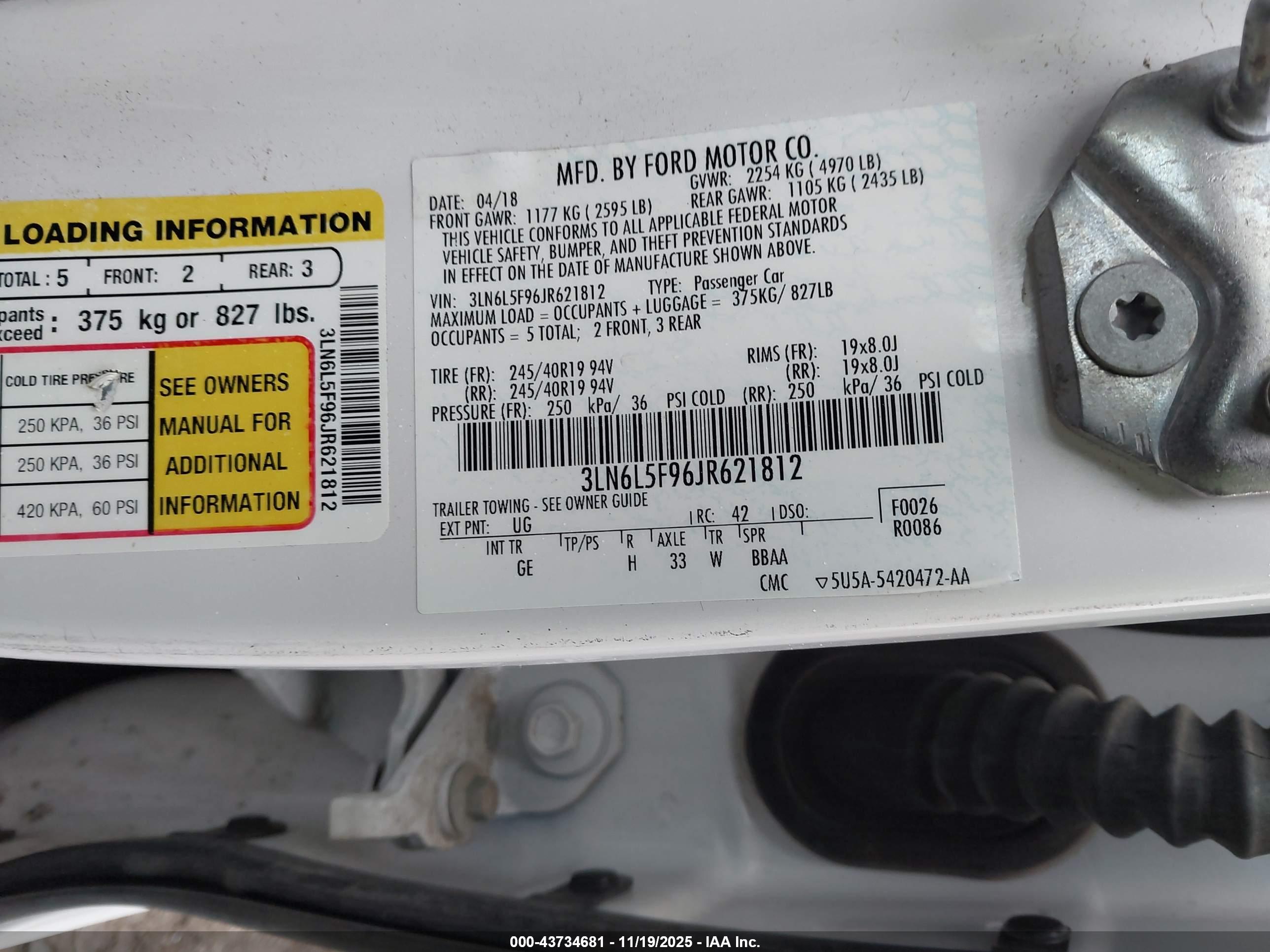 LINCOLN MKZ image 9