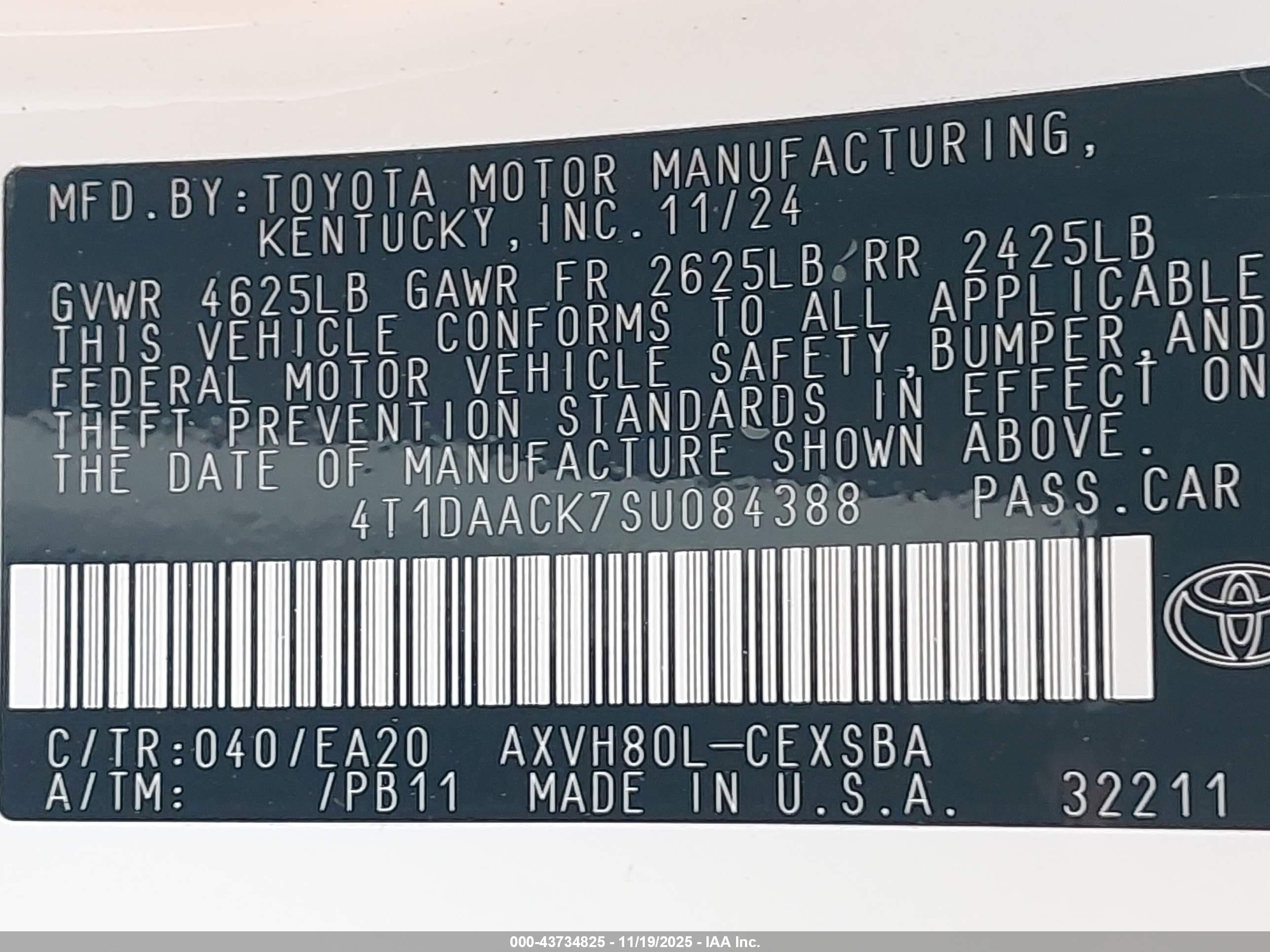 TOYOTA CAMRY image 9