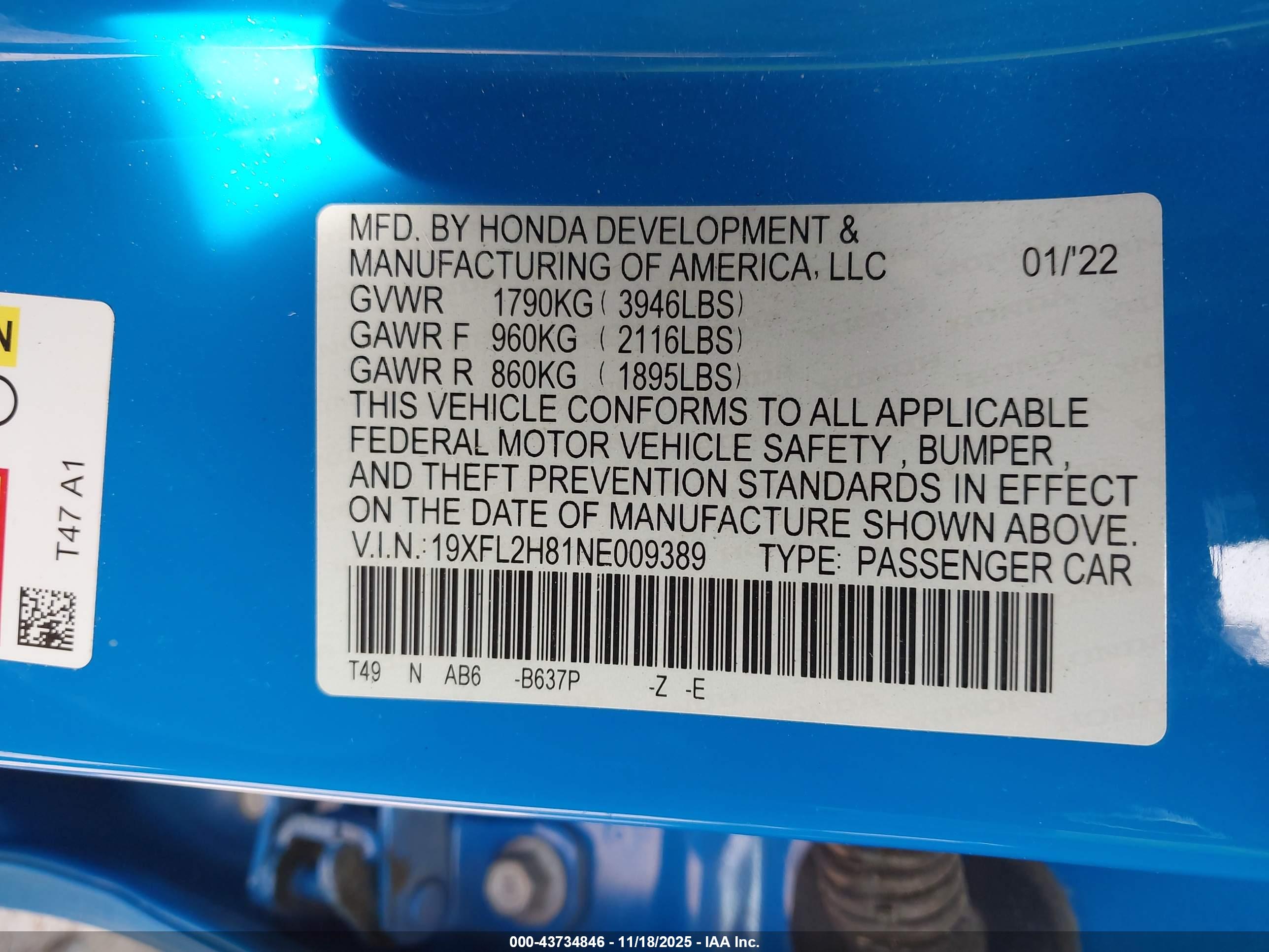 HONDA CIVIC image 9