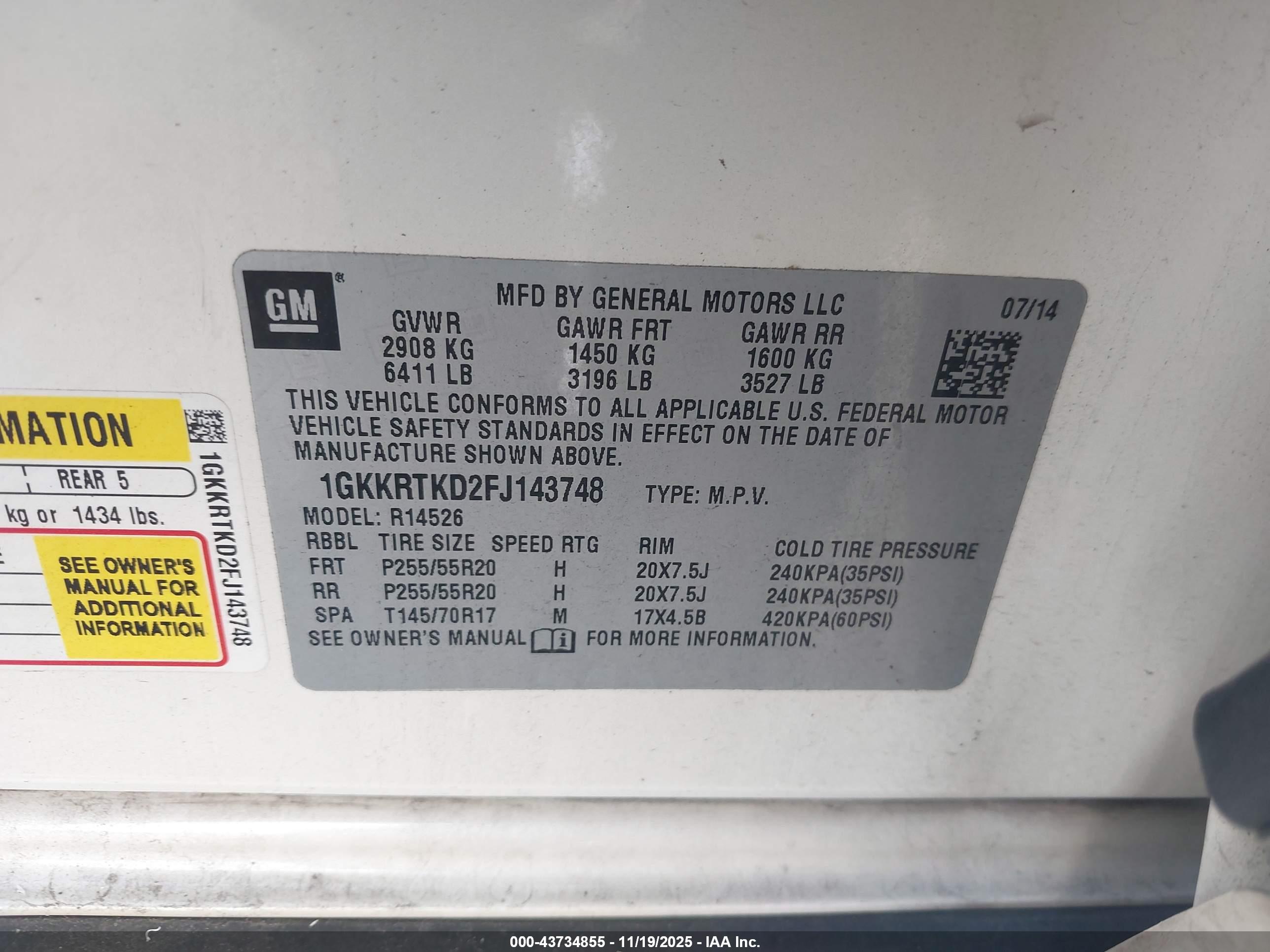 GMC ACADIA image 9