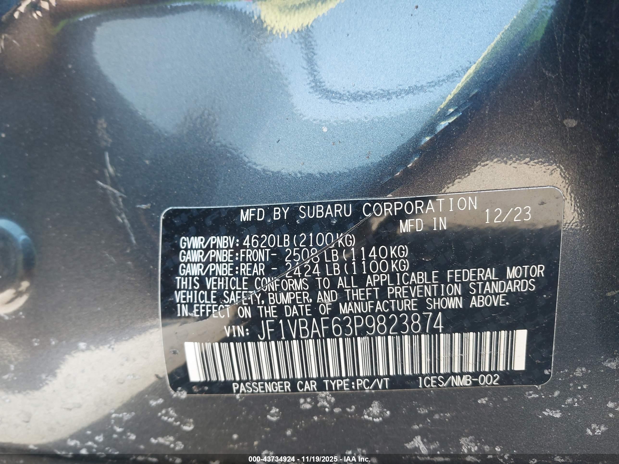 SUBARU WRX image 9