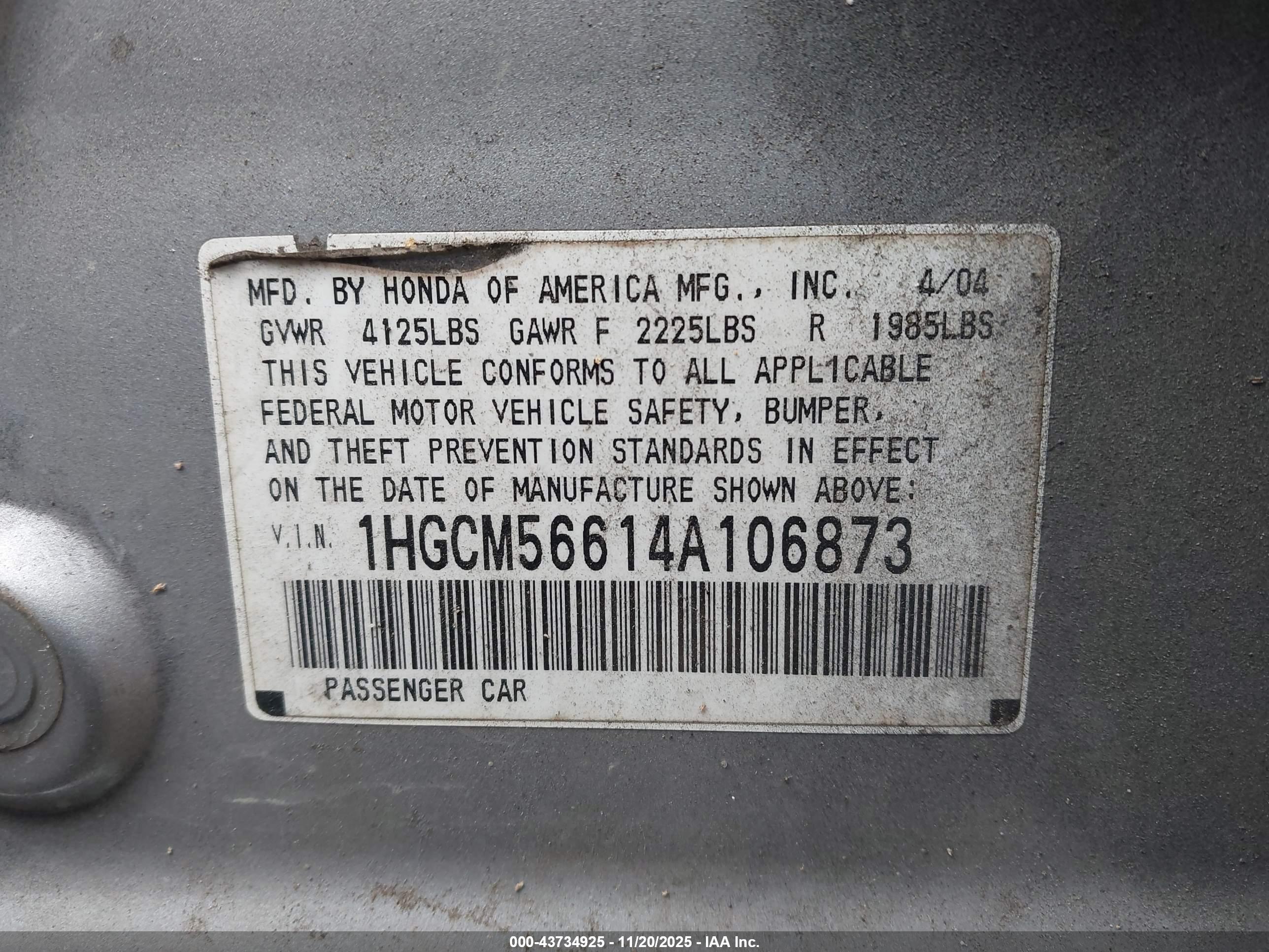 HONDA ACCORD image 9