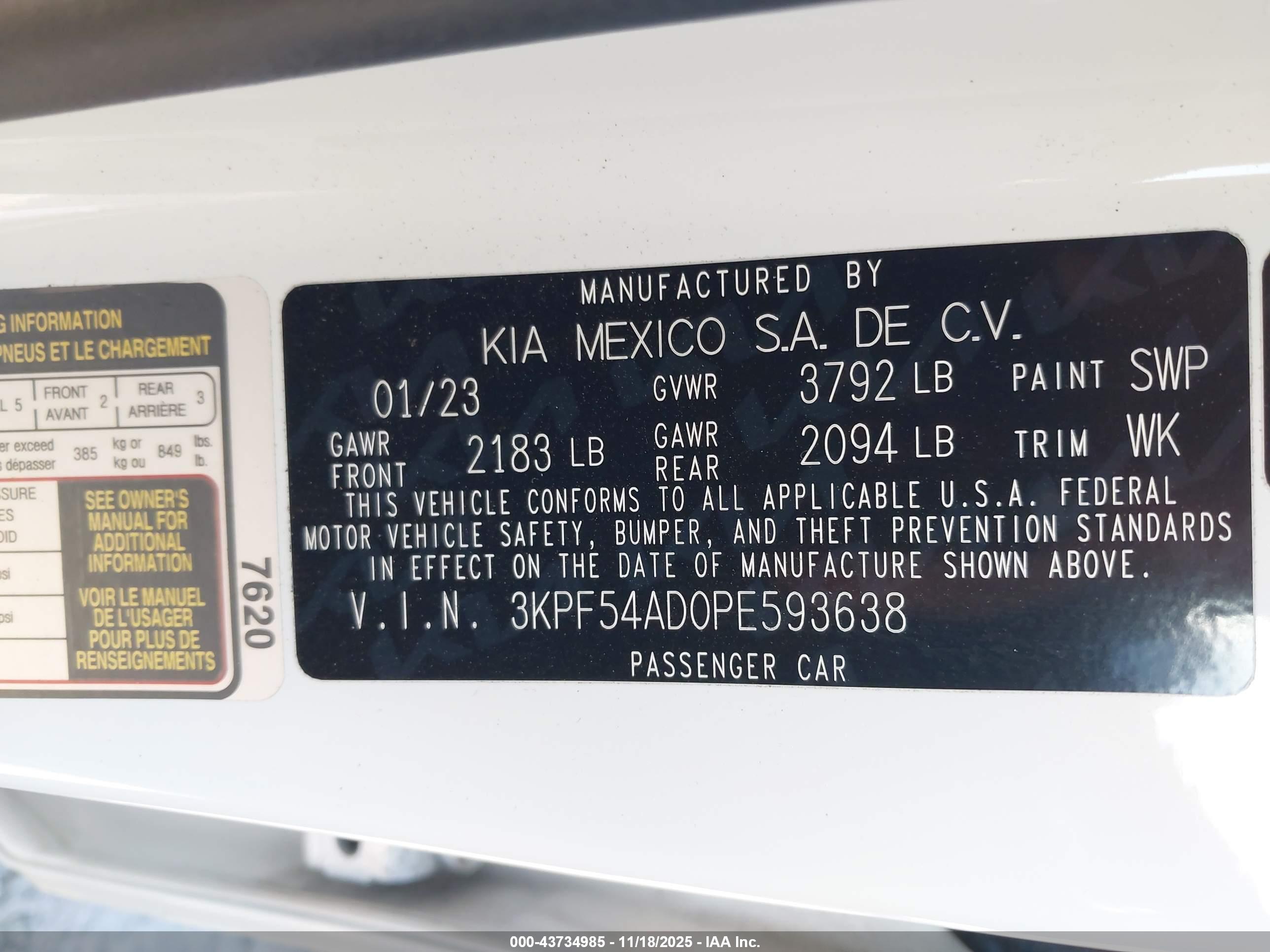 KIA FORTE image 9