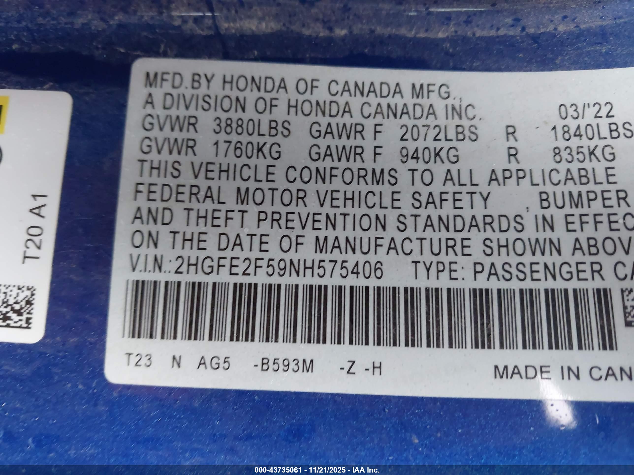 HONDA CIVIC image 9