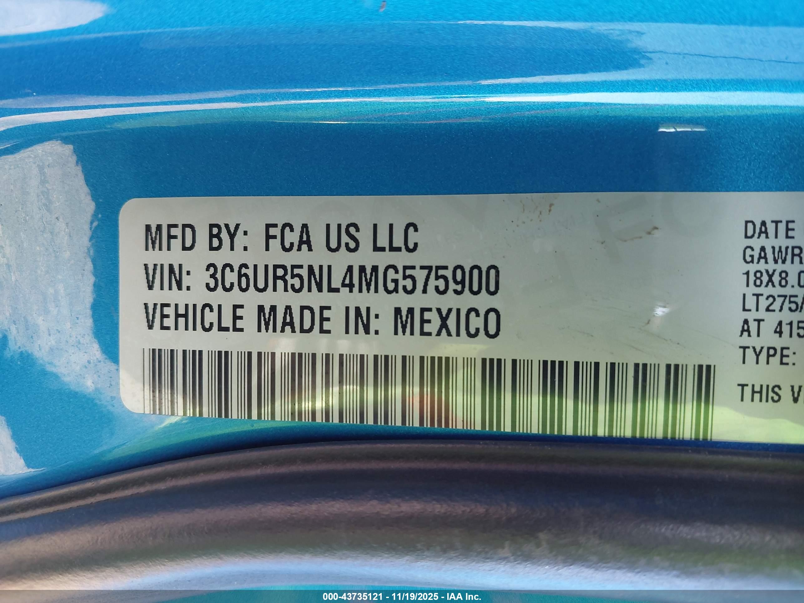 RAM 2500 image 9