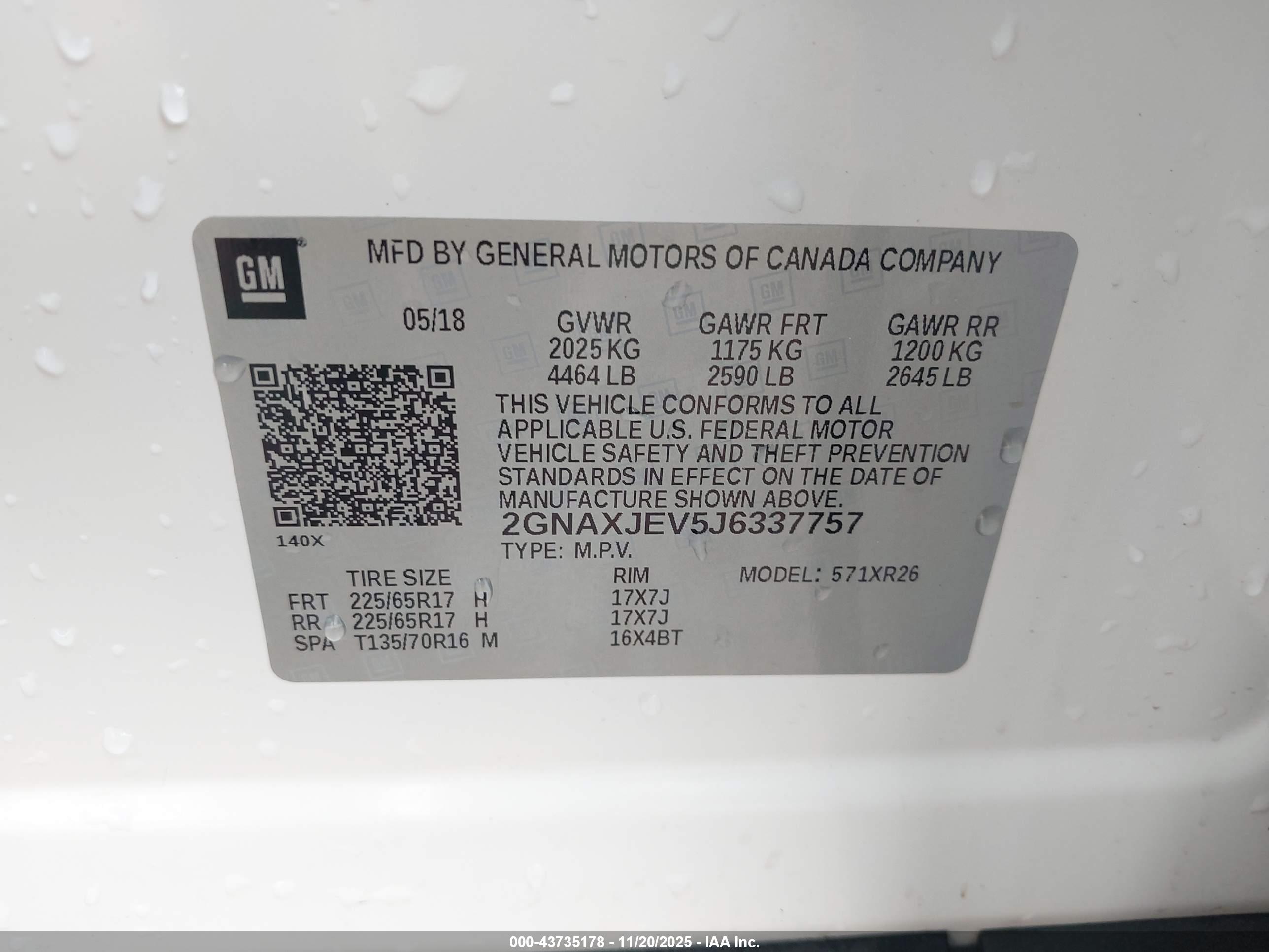 CHEVROLET EQUINOX image 9