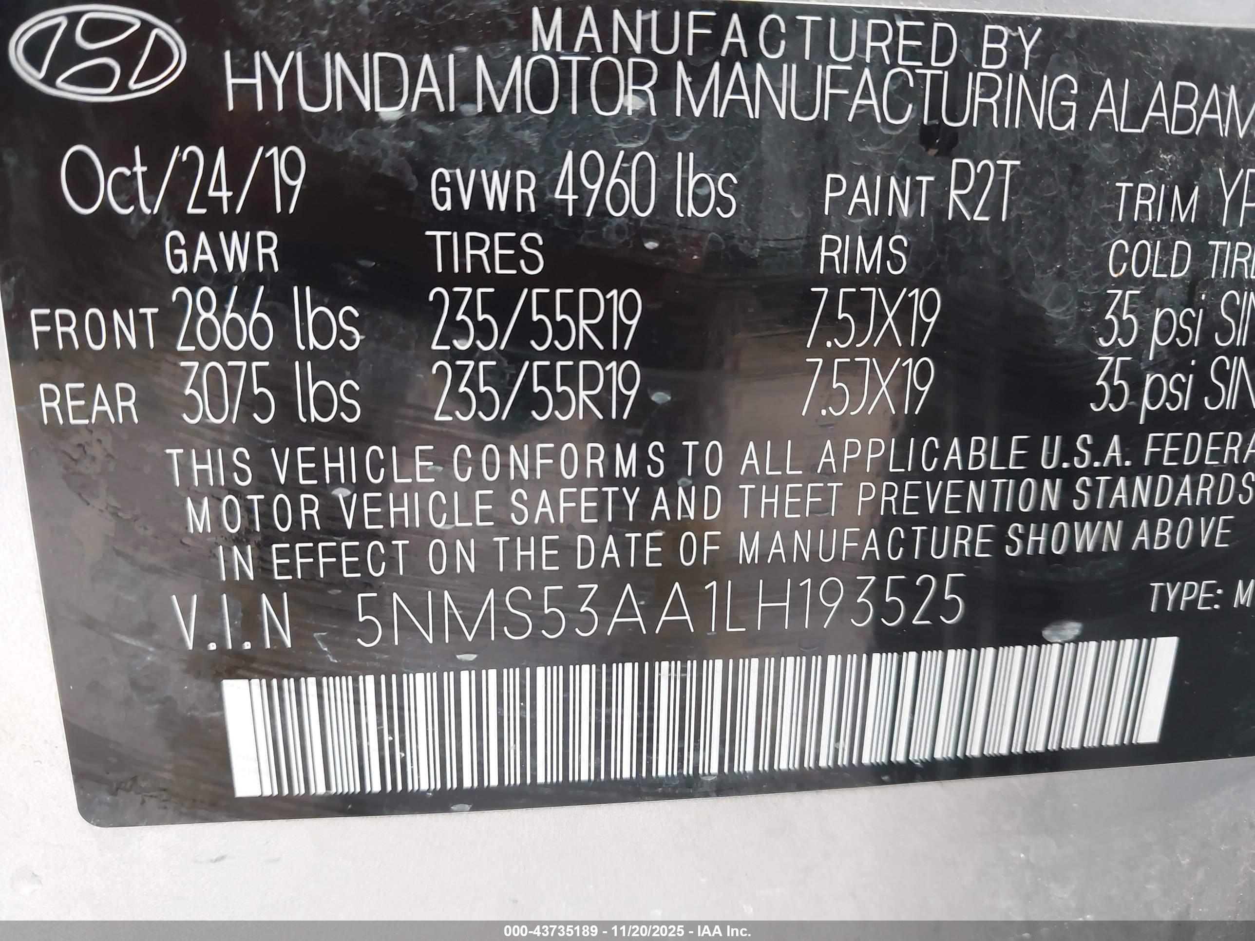 HYUNDAI SANTA image 9