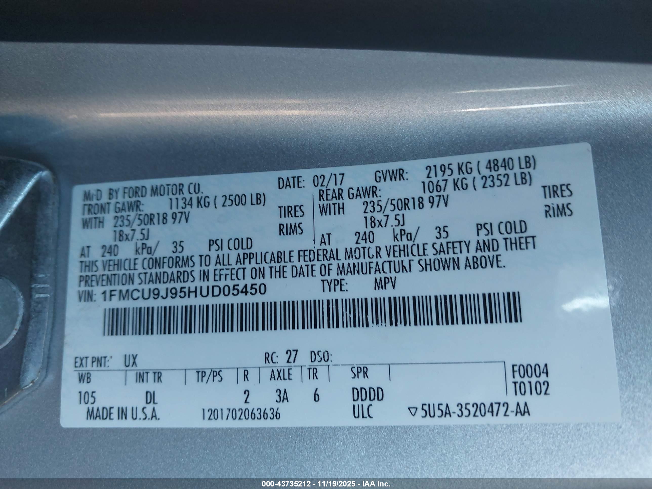 FORD ESCAPE image 9