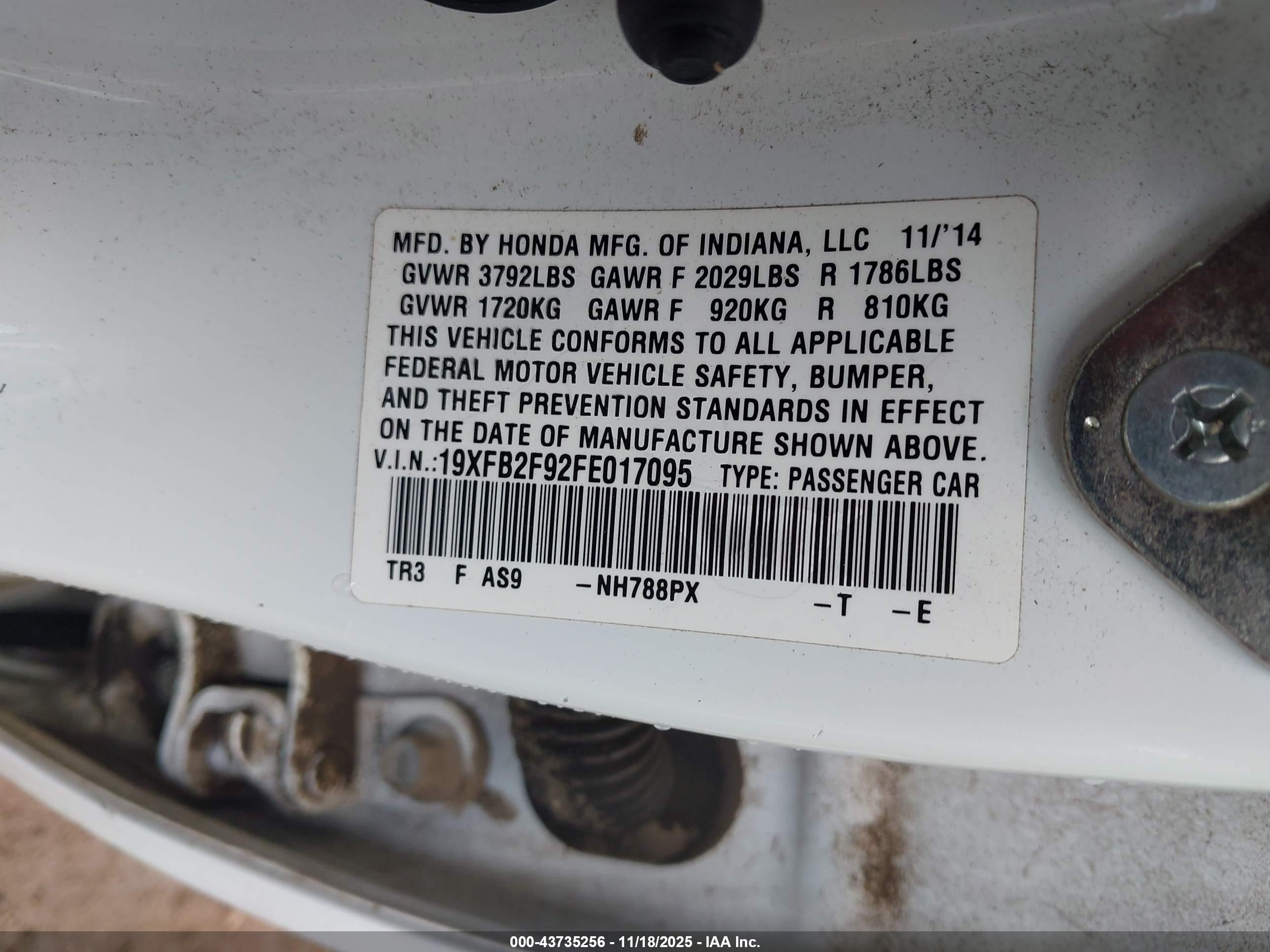 HONDA CIVIC image 9