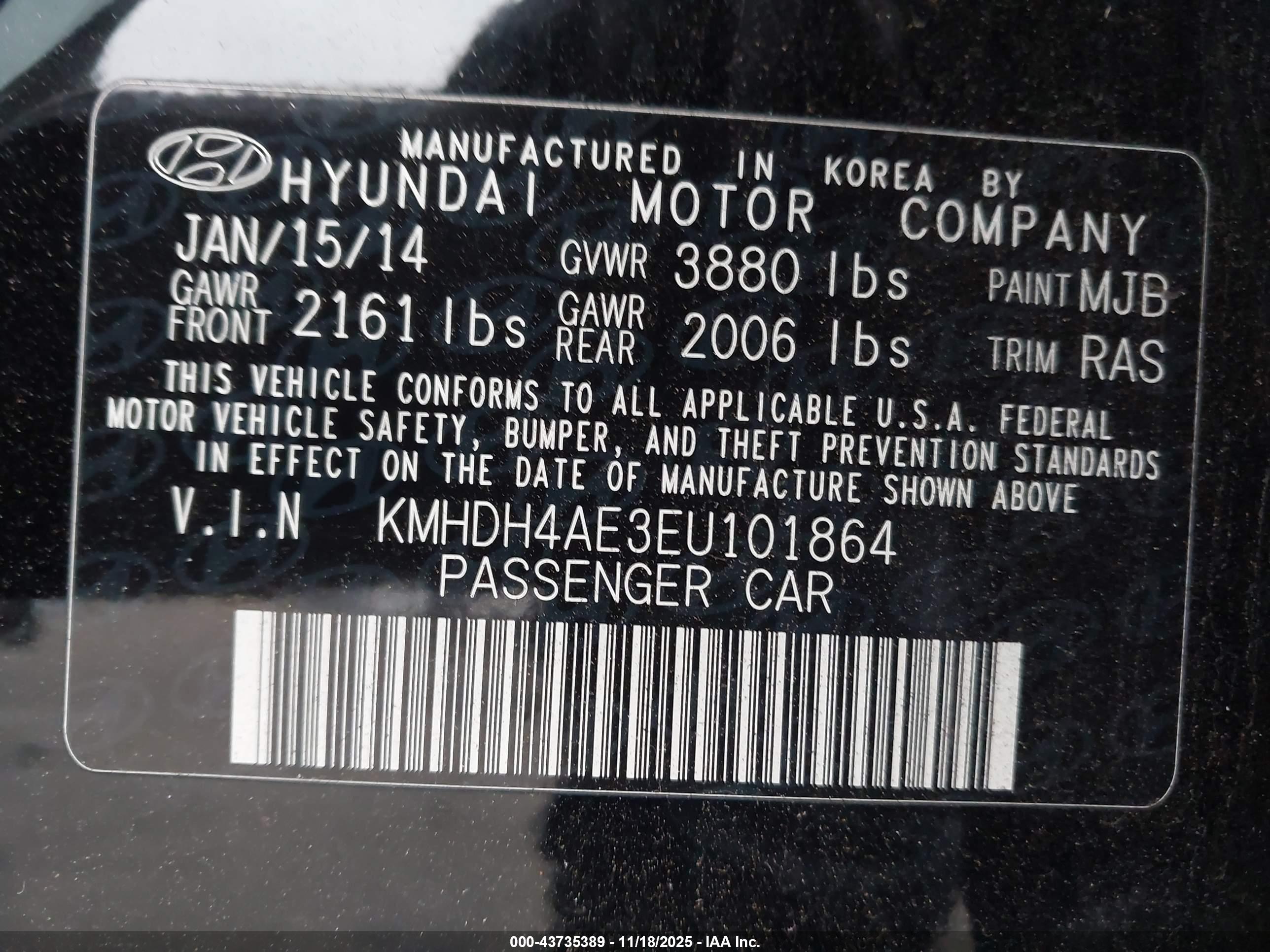 HYUNDAI ELANTRA image 9