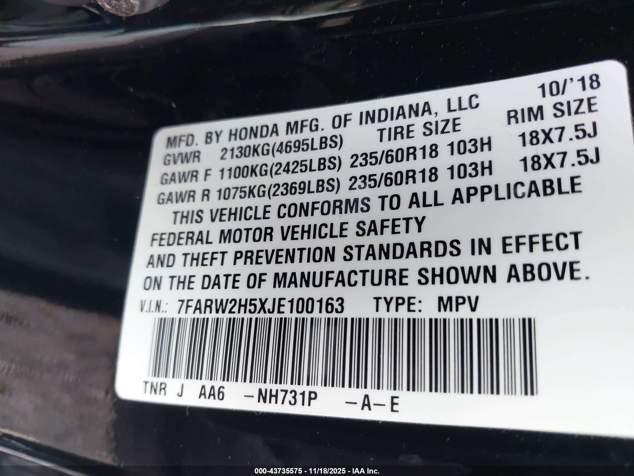 HONDA CR-V image 9