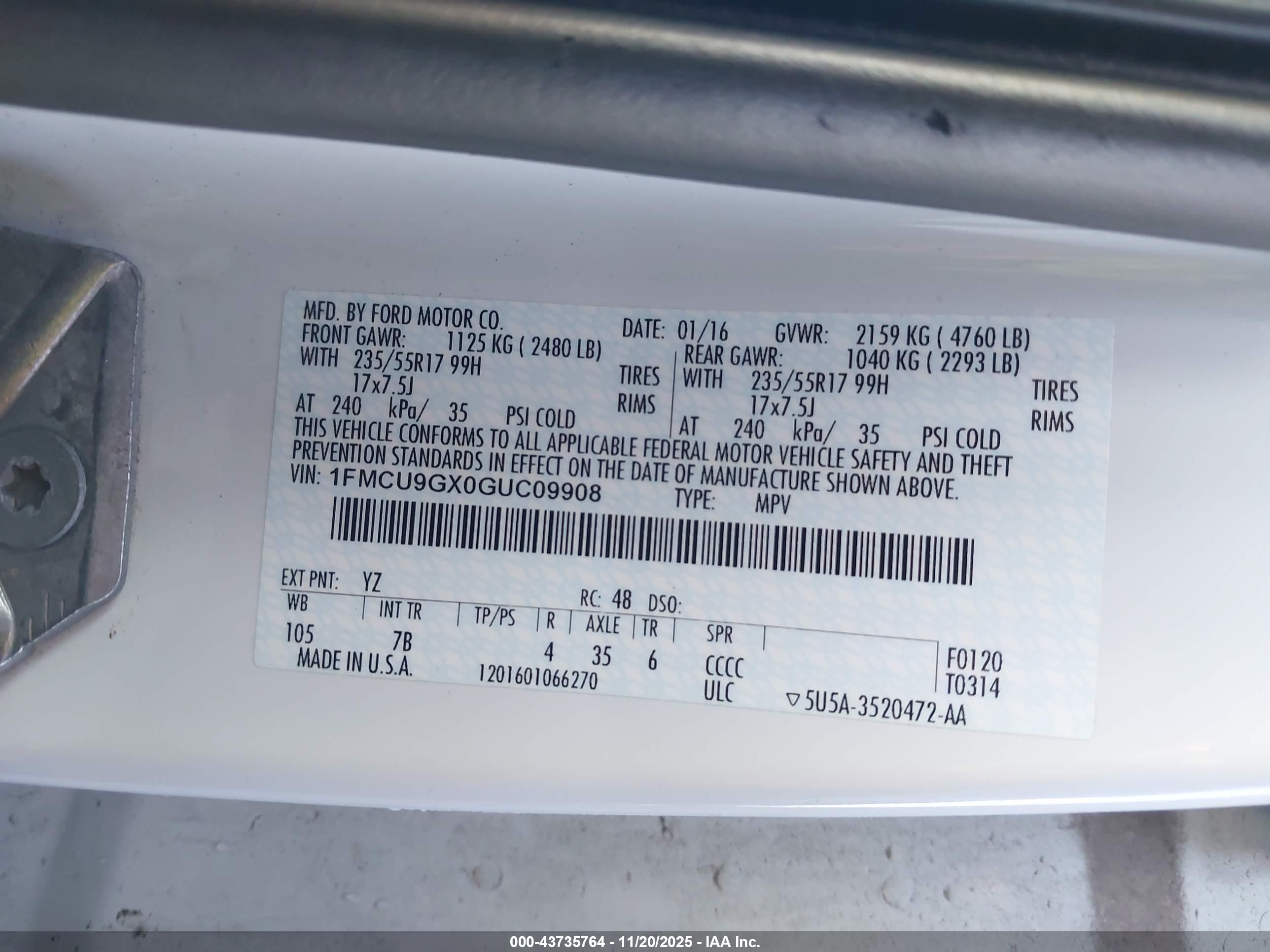 FORD ESCAPE image 9