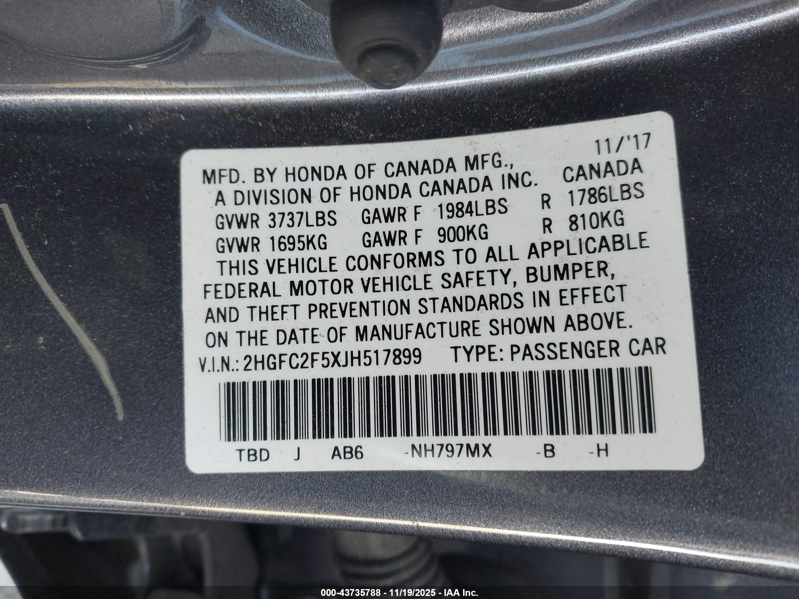 HONDA CIVIC image 9
