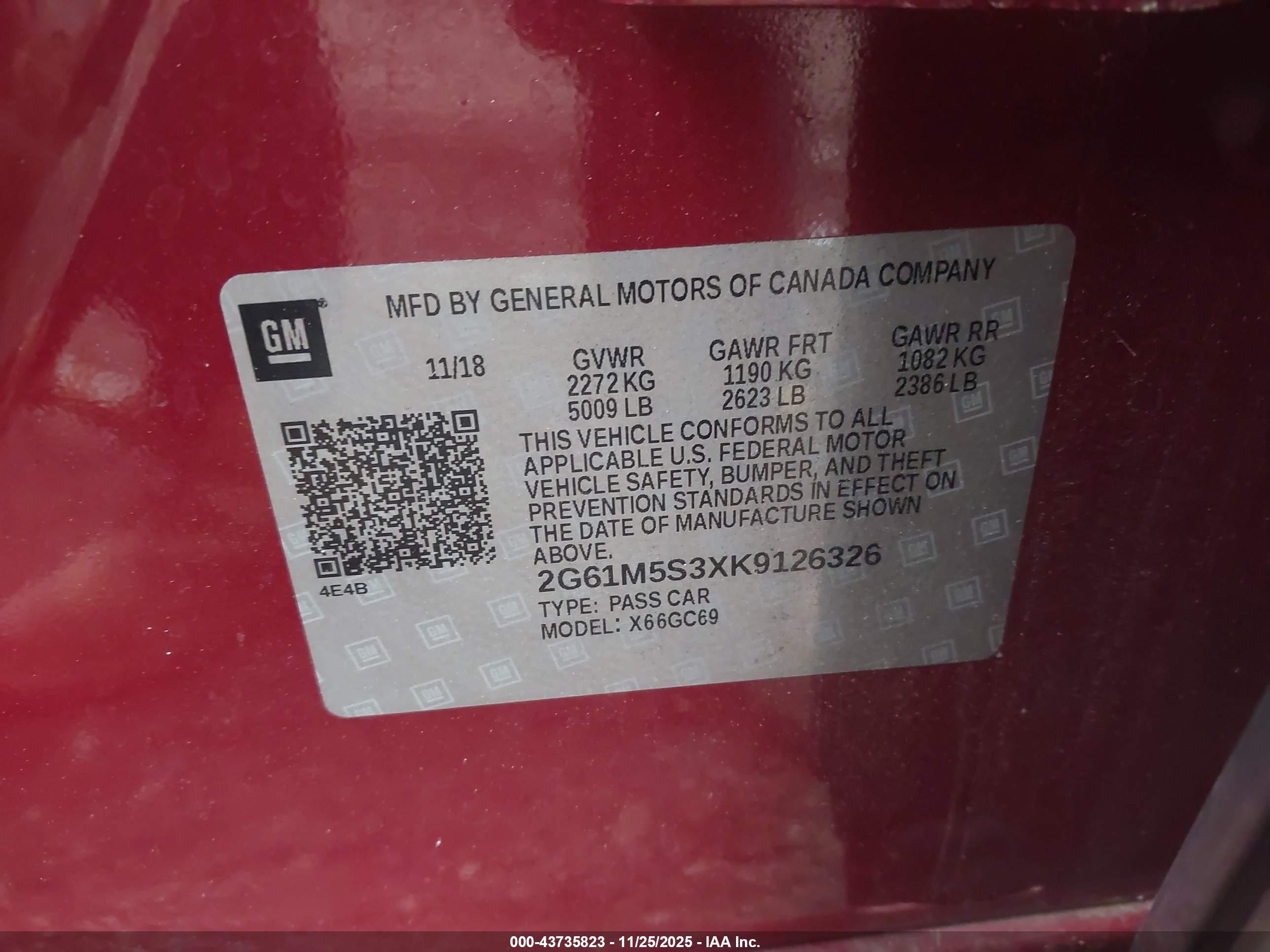 CADILLAC XTS image 9