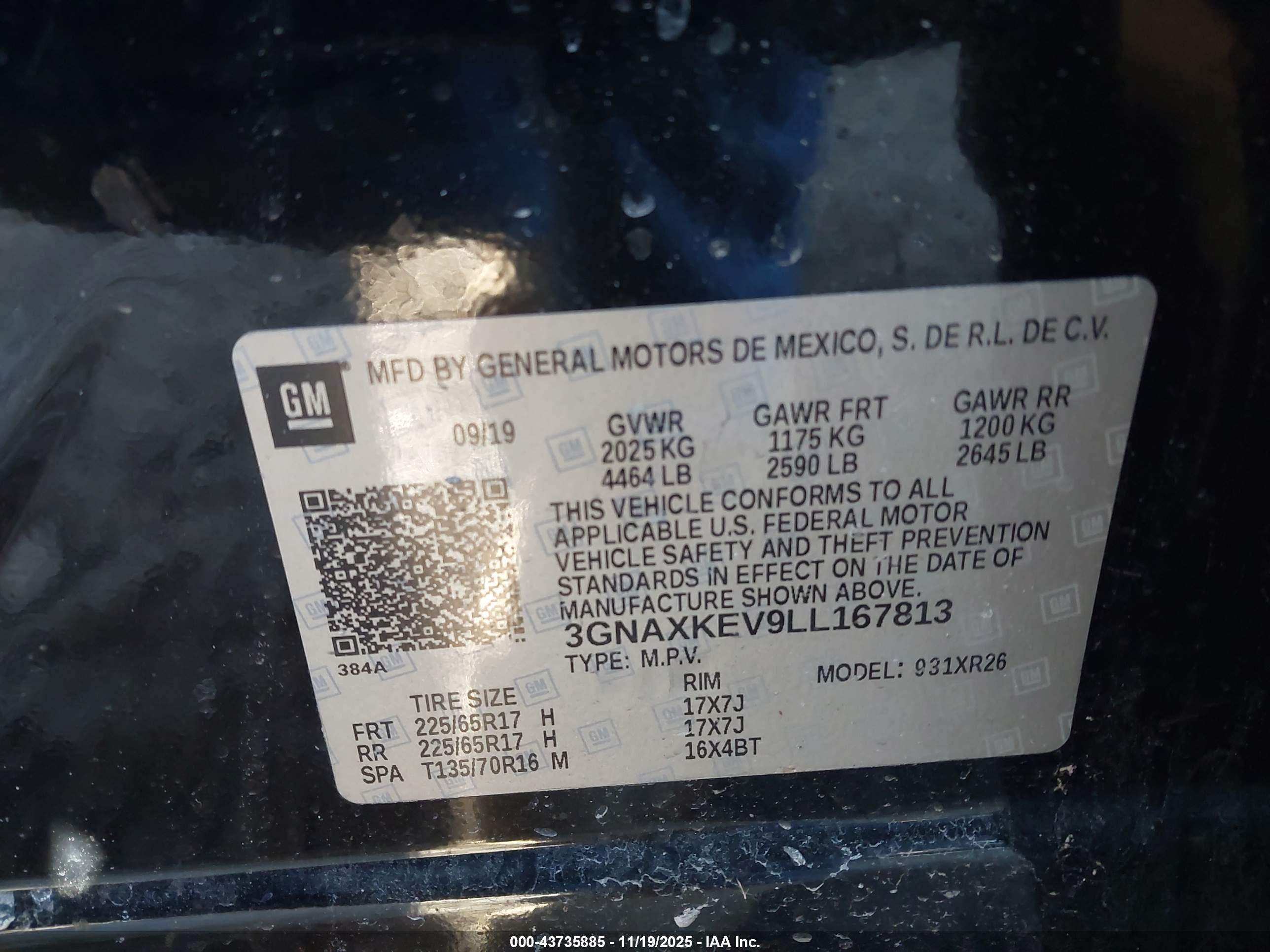 CHEVROLET EQUINOX image 9