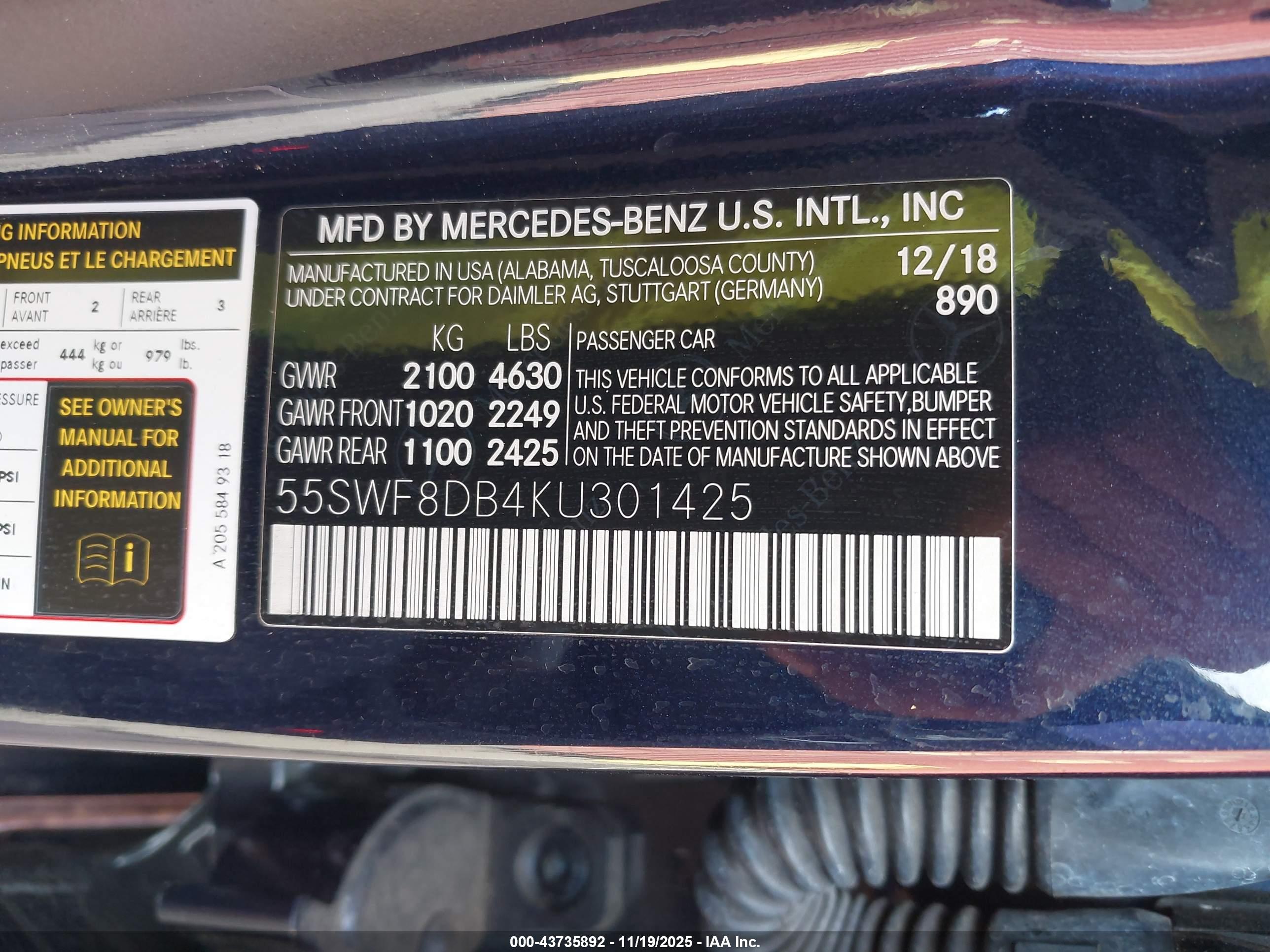 MERCEDES-BENZ C image 9