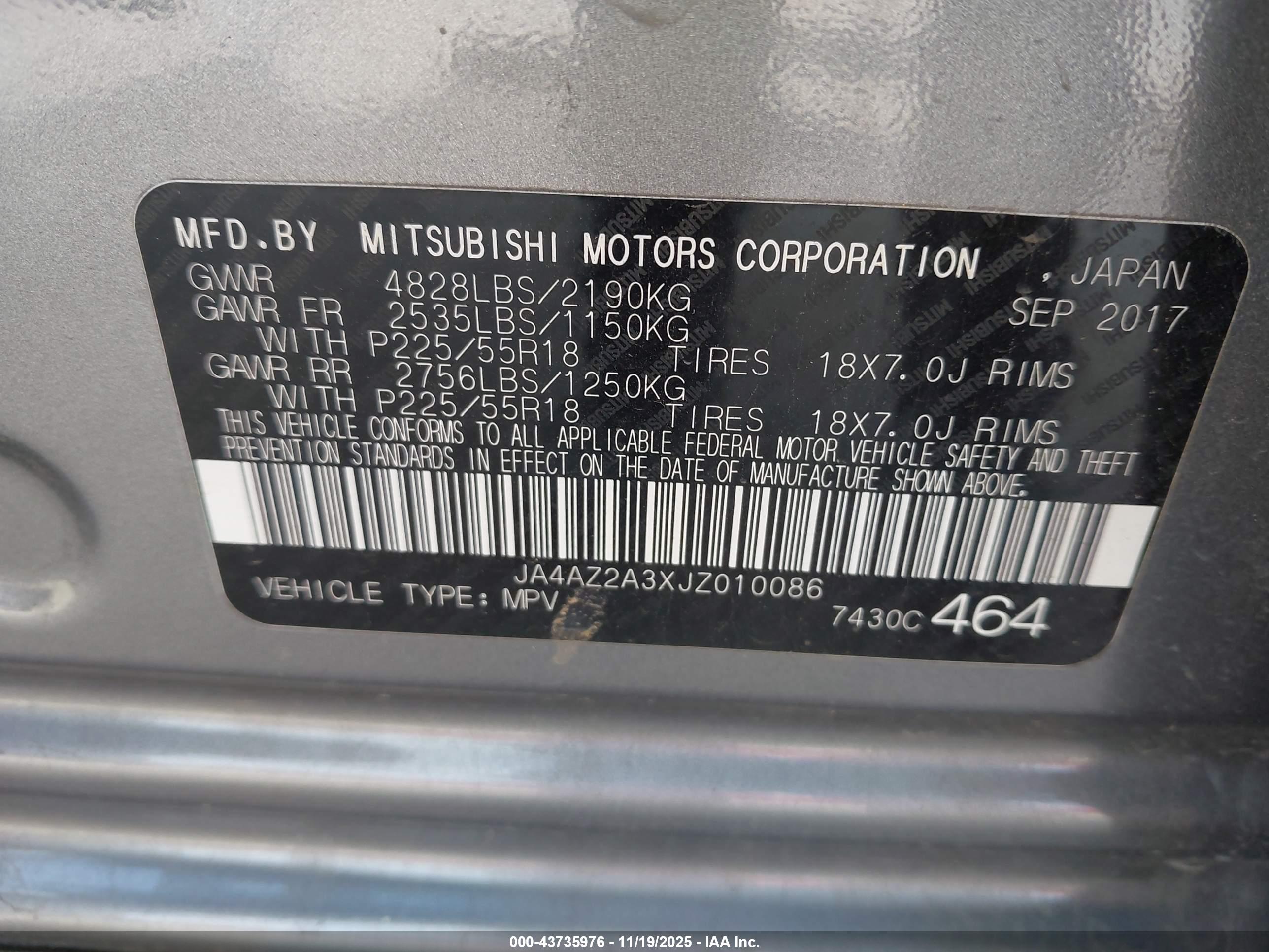 MITSUBISHI OUTLANDER image 9