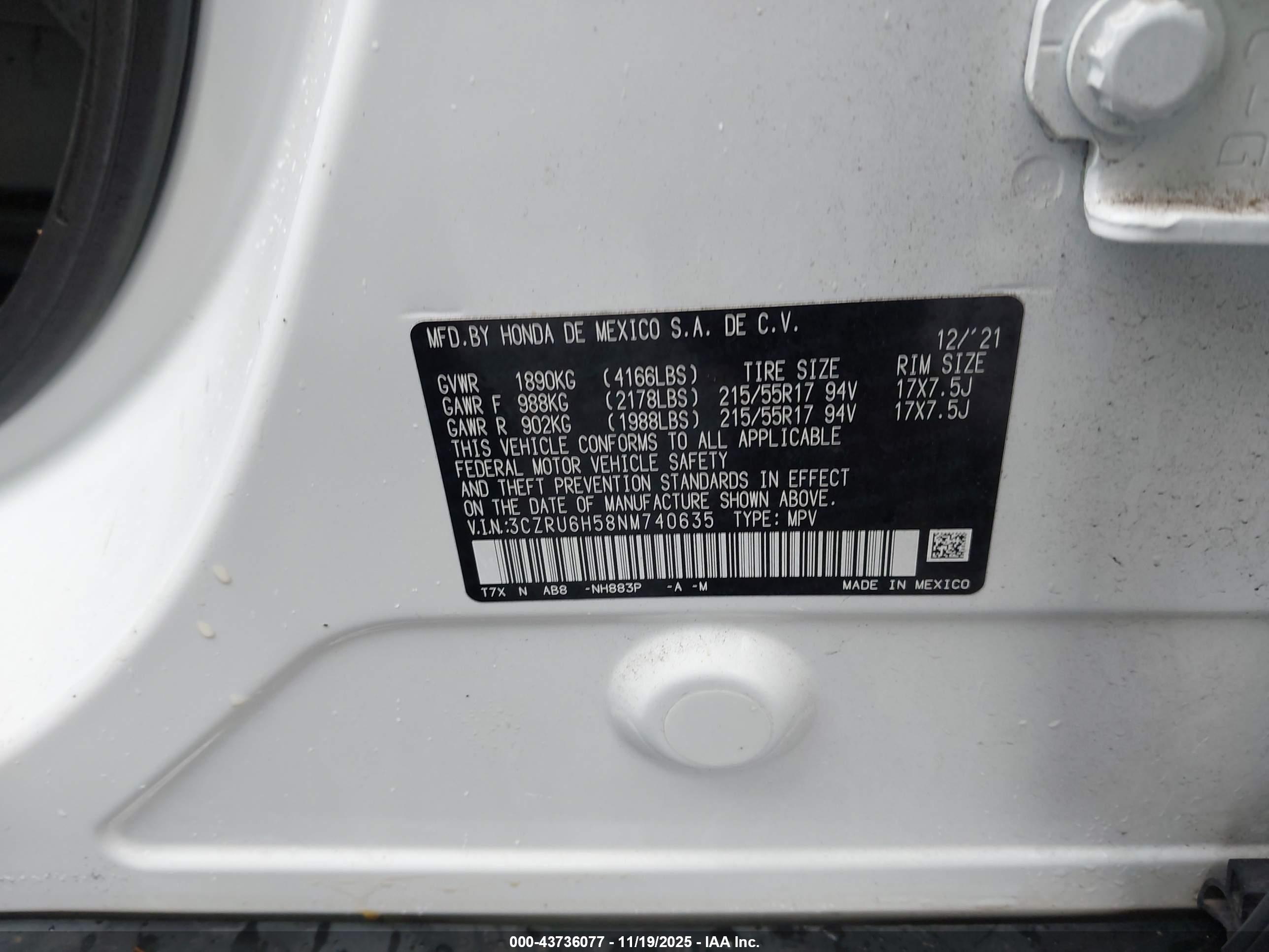 HONDA HR-V image 9