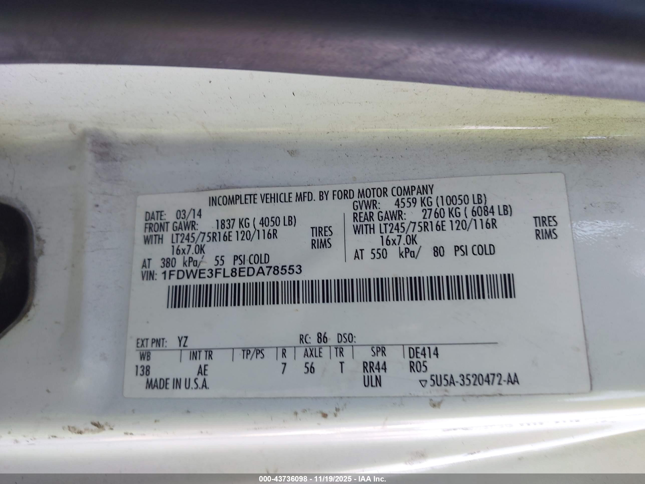 FORD E-350 image 9