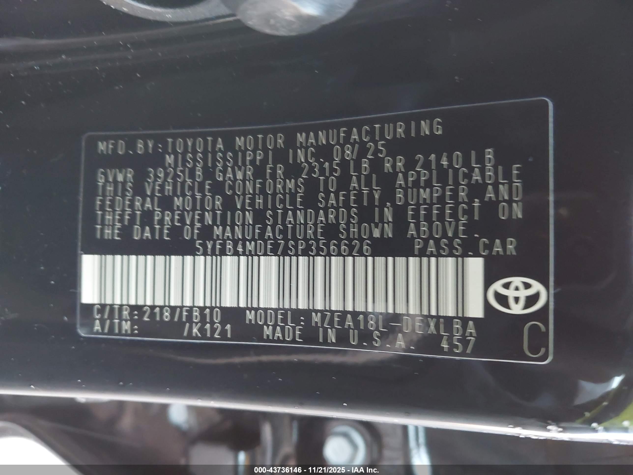 TOYOTA COROLLA image 9