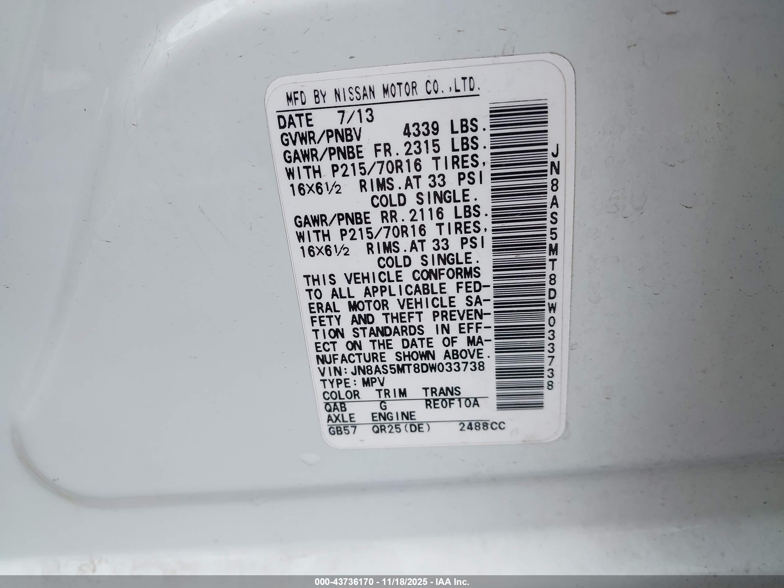 NISSAN ROGUE image 9
