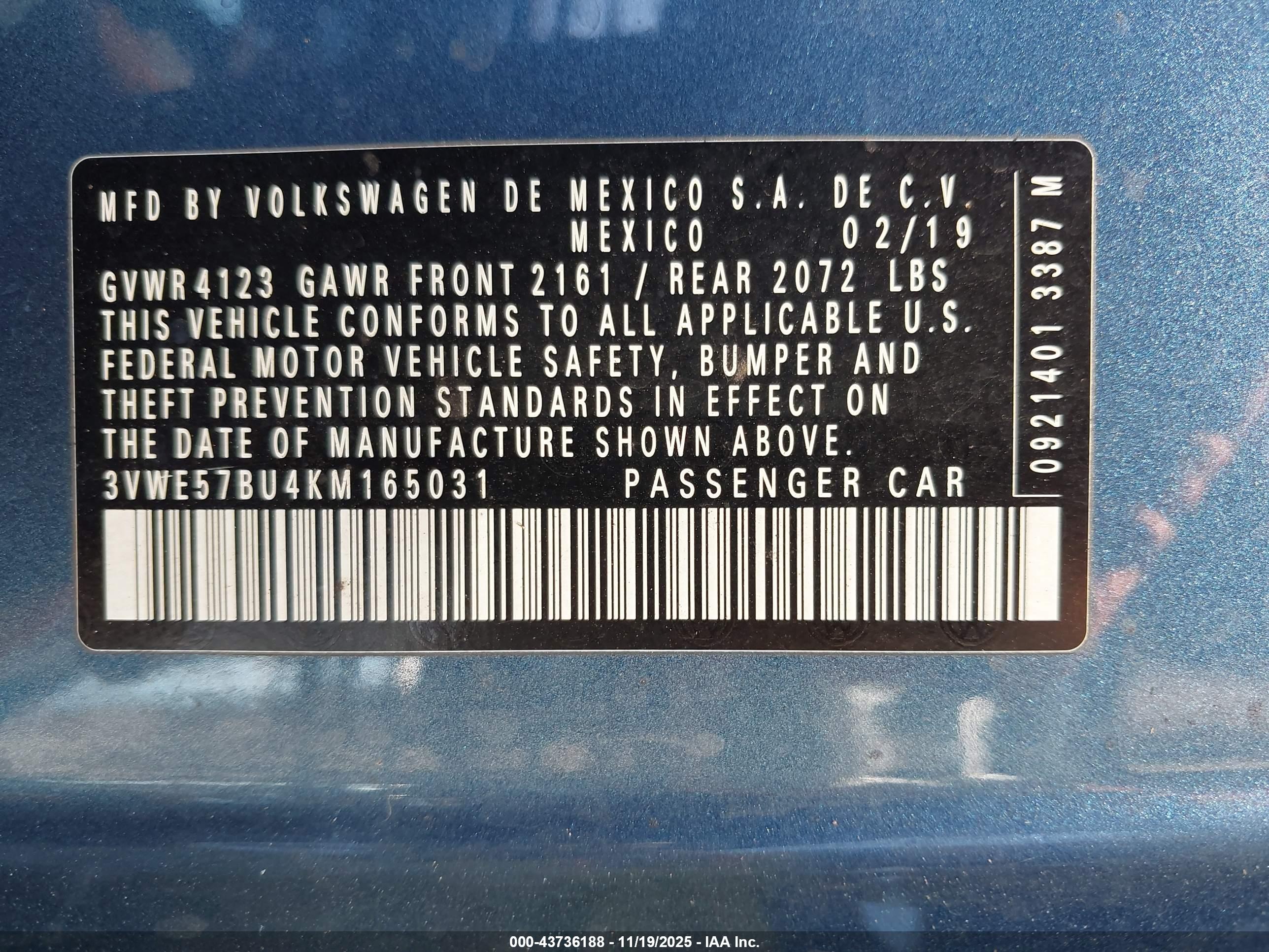 VOLKSWAGEN JETTA image 9